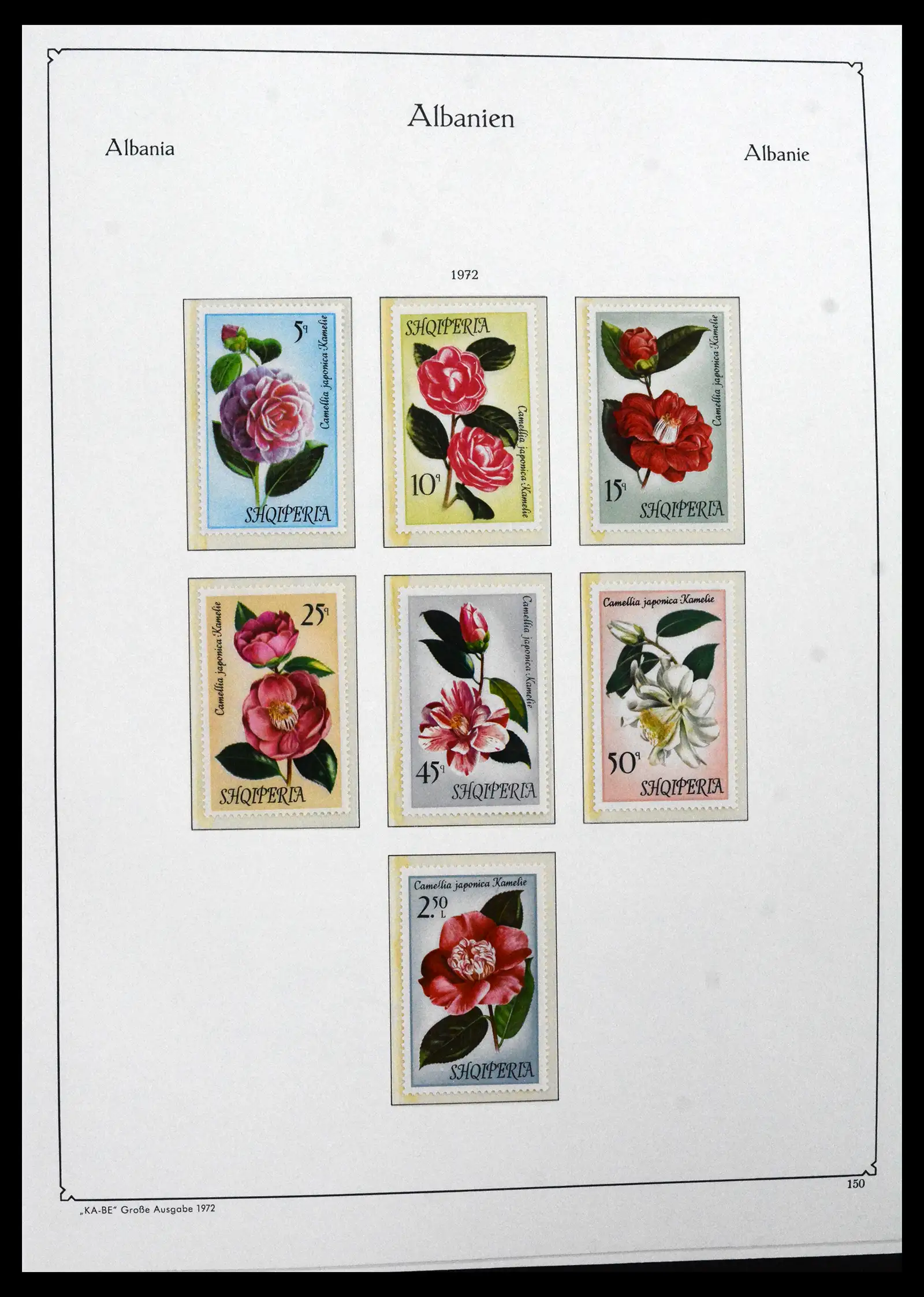 41938 0013 - Stamp collection 41938 Albania complete 1971-1986.