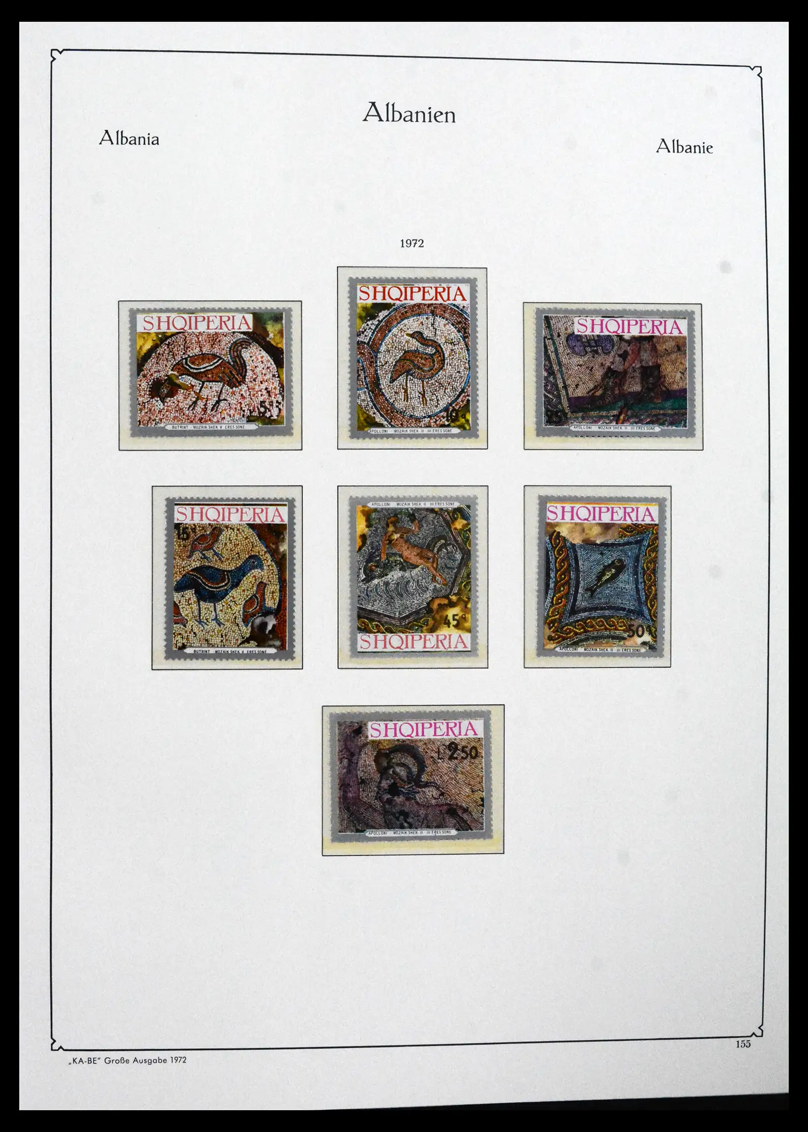 41938 0018 - Stamp collection 41938 Albania complete 1971-1986.