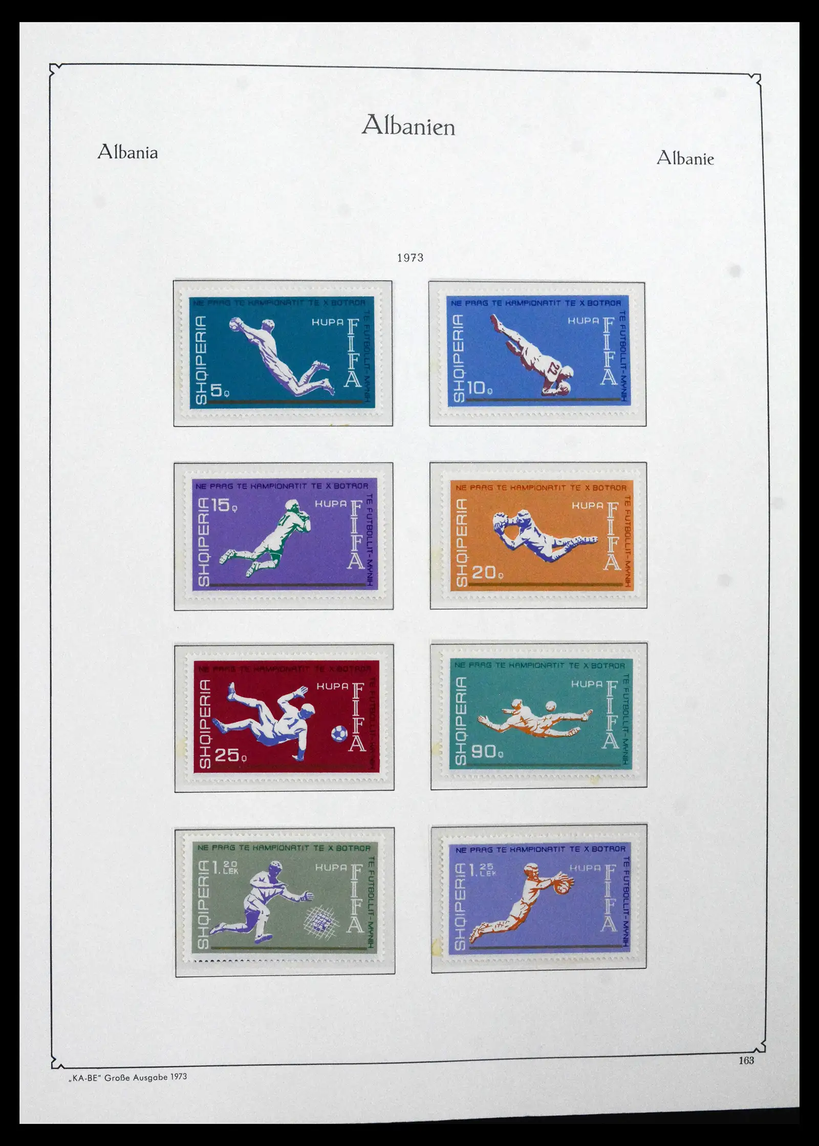 41938 0026 - Postzegelverzameling 41938 Albanië compleet 1971-1986.