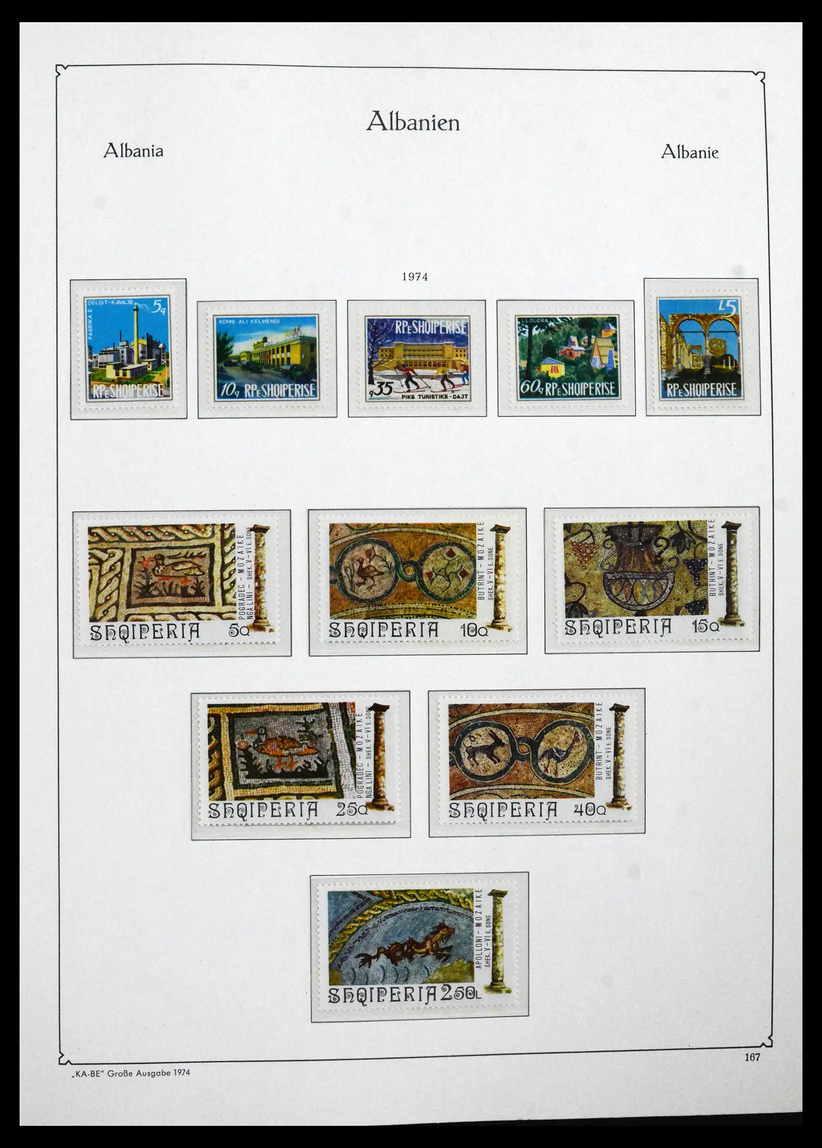 41938 0030 - Postzegelverzameling 41938 Albanië compleet 1971-1986.
