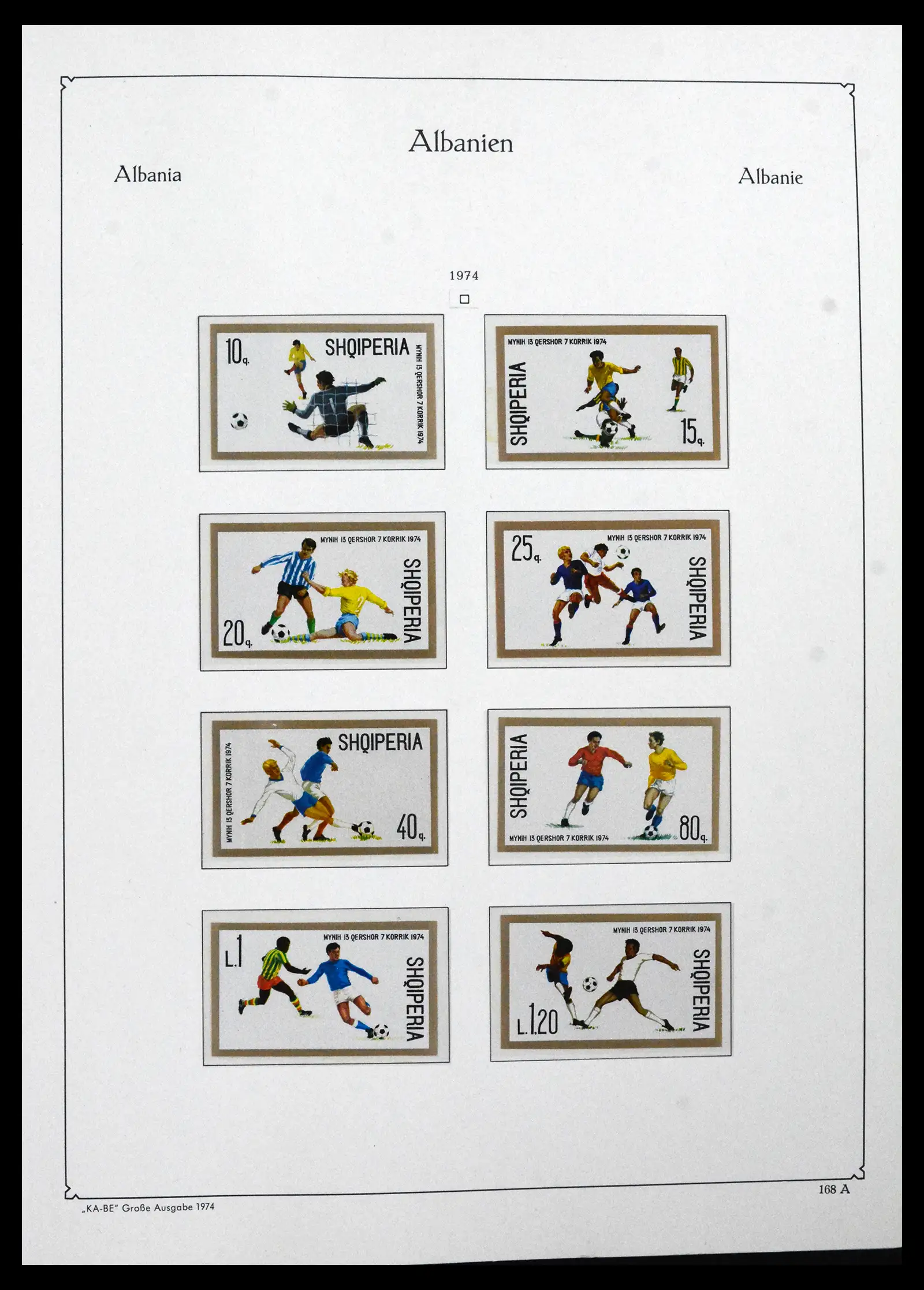41938 0032 - Postzegelverzameling 41938 Albanië compleet 1971-1986.
