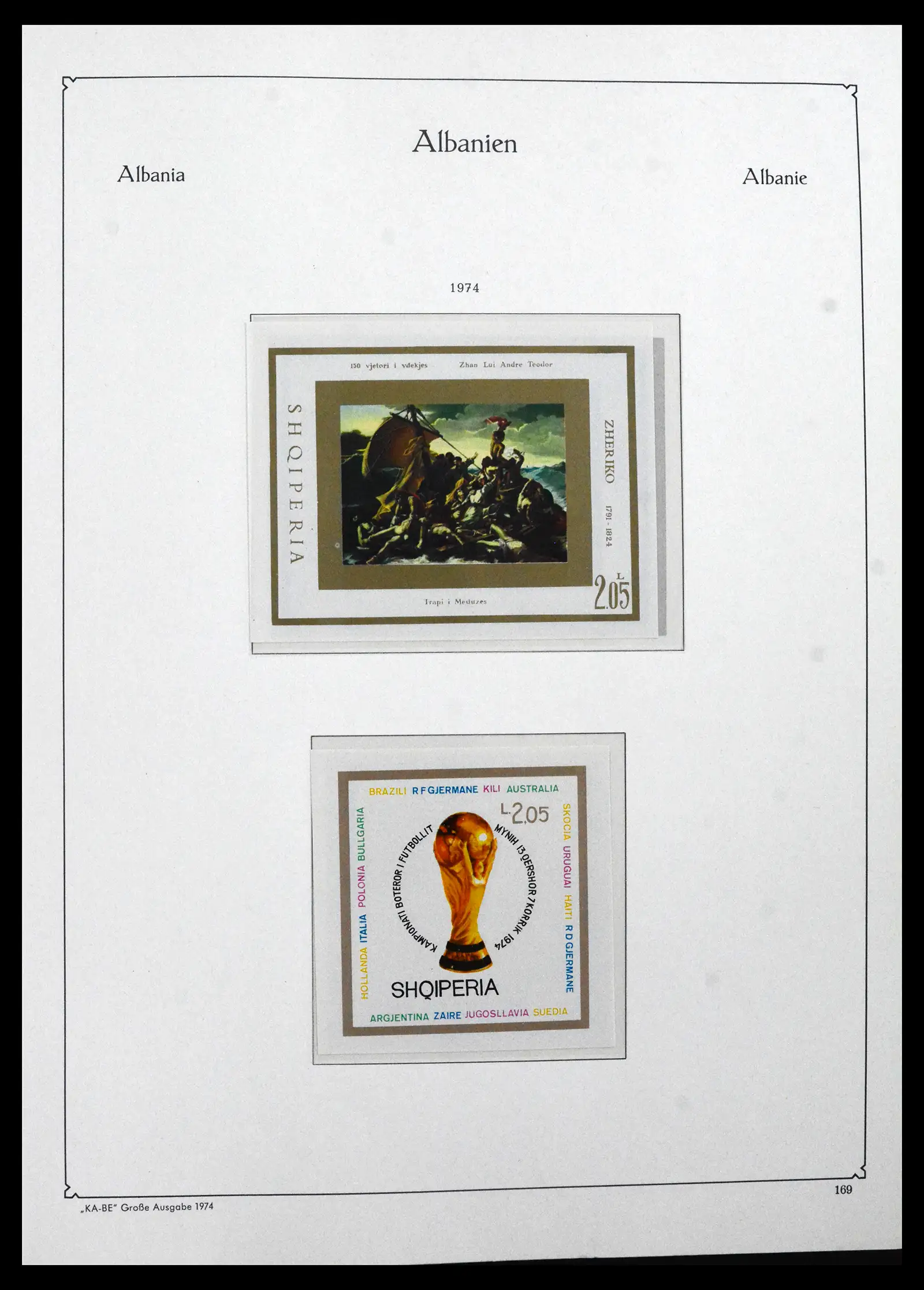 41938 0033 - Postzegelverzameling 41938 Albanië compleet 1971-1986.