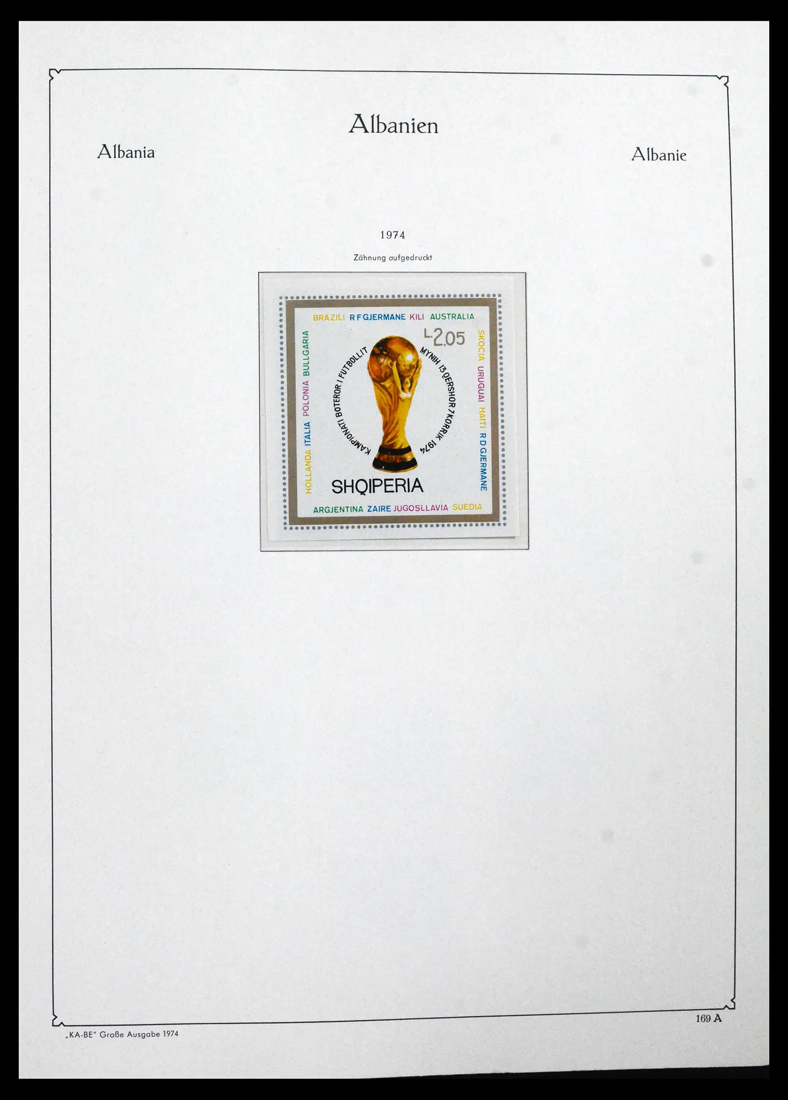 41938 0034 - Postzegelverzameling 41938 Albanië compleet 1971-1986.