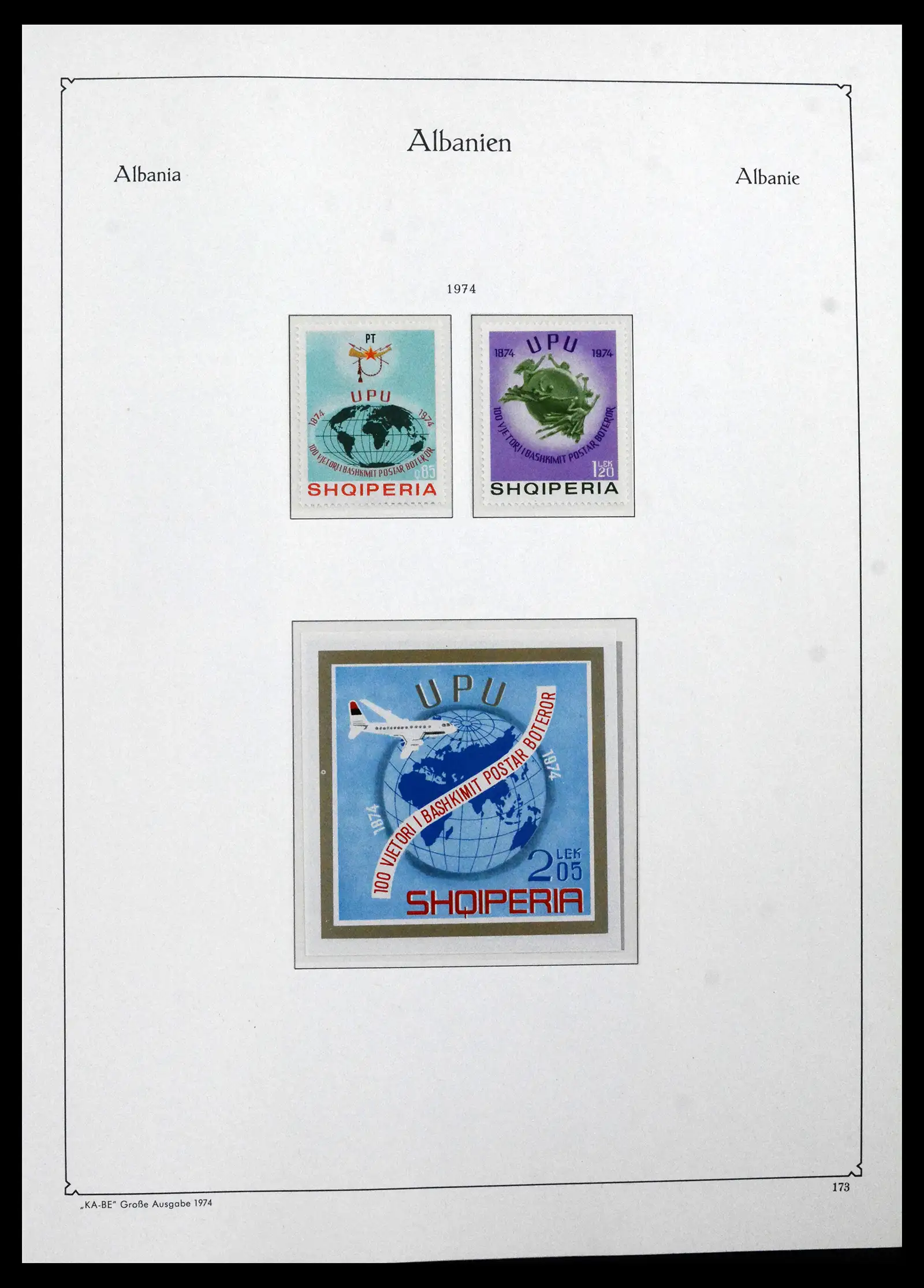 41938 0038 - Postzegelverzameling 41938 Albanië compleet 1971-1986.