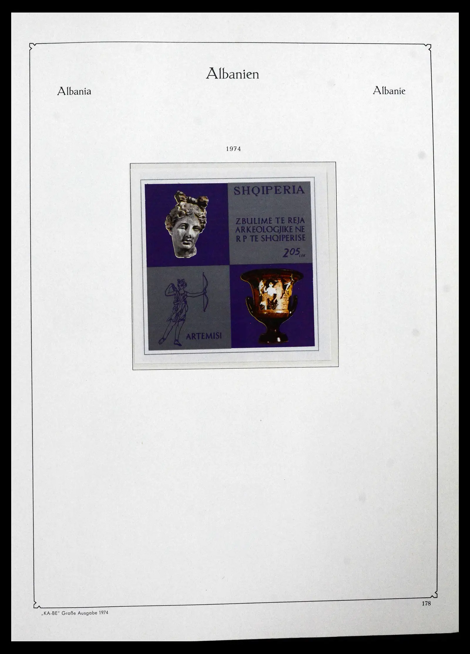 41938 0043 - Postzegelverzameling 41938 Albanië compleet 1971-1986.