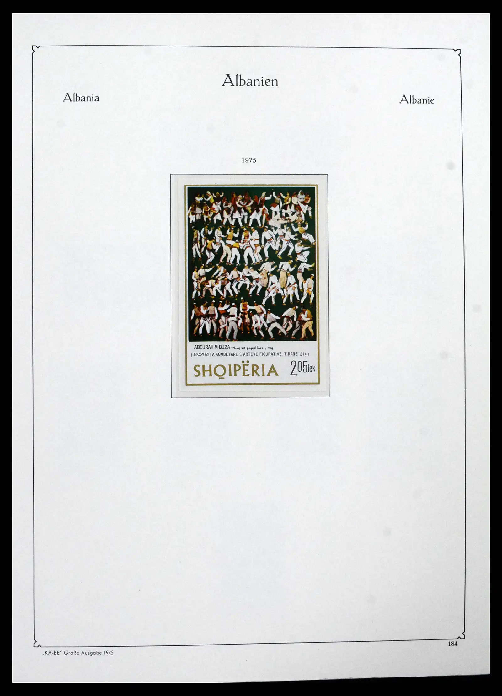 41938 0049 - Postzegelverzameling 41938 Albanië compleet 1971-1986.