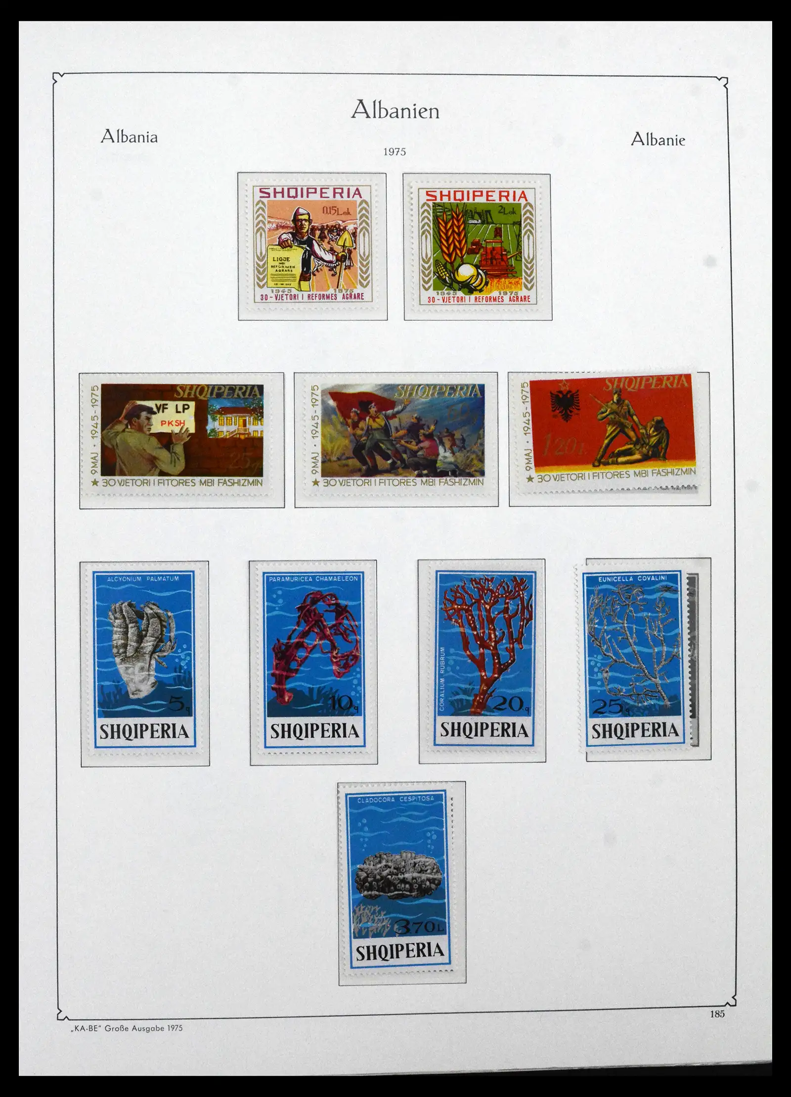 41938 0050 - Postzegelverzameling 41938 Albanië compleet 1971-1986.