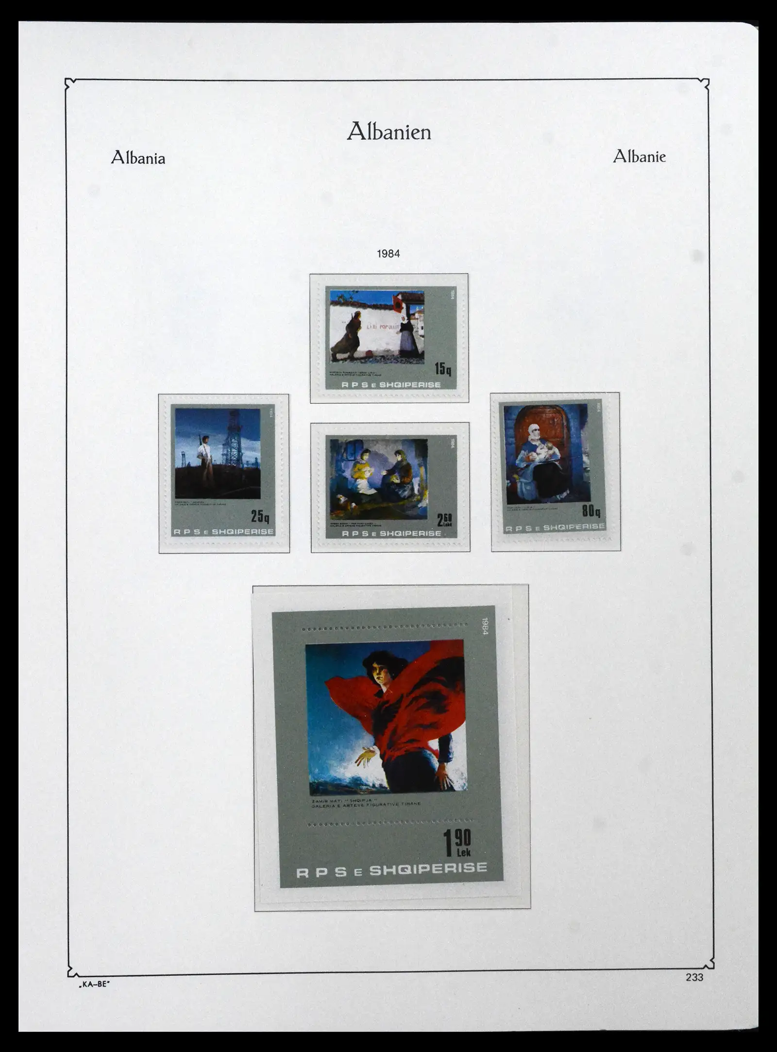41938 0099 - Postzegelverzameling 41938 Albanië compleet 1971-1986.