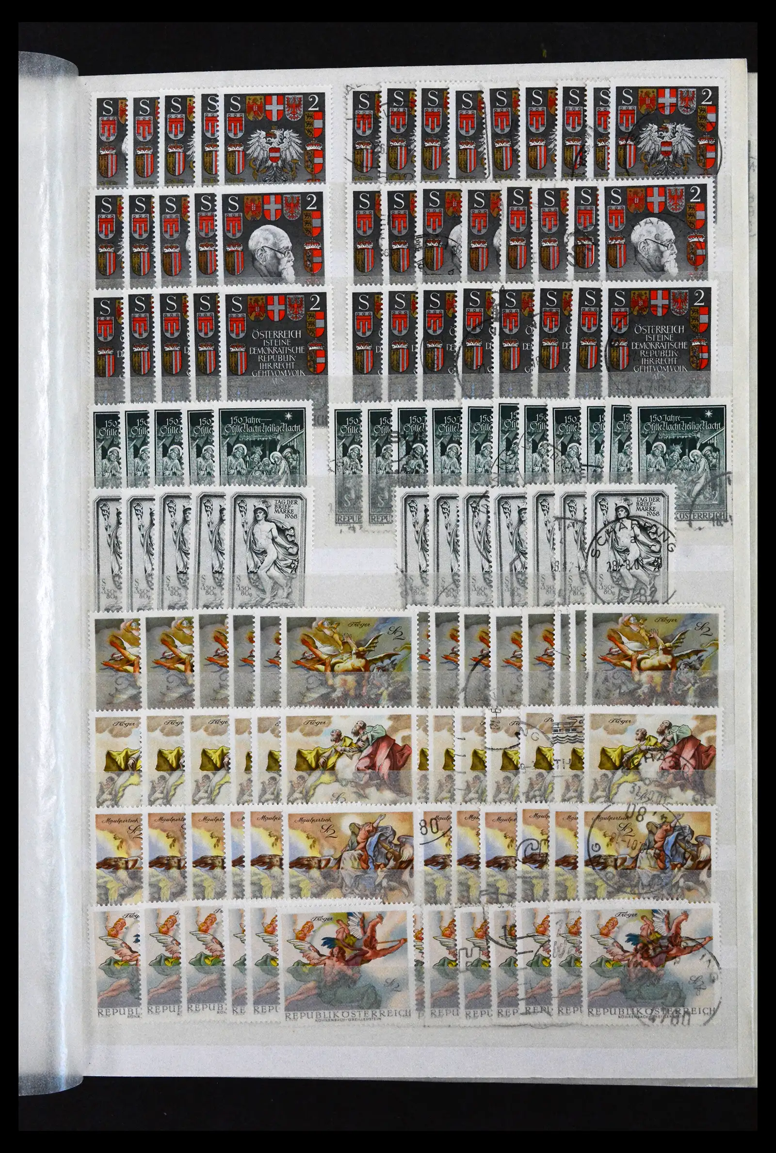 41939 0011 - Stamp collection 41939 Austria stock 1965-2001.