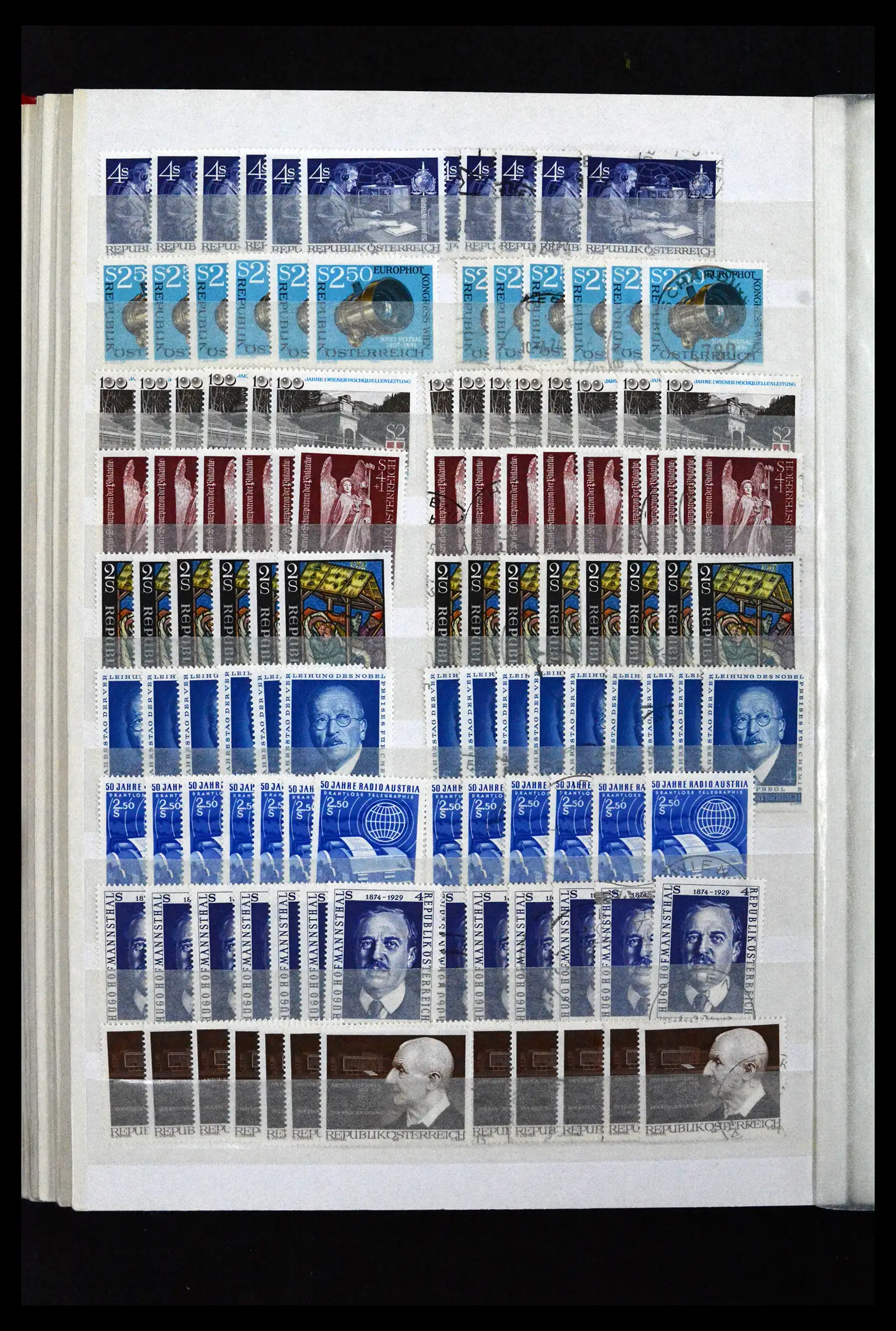 41939 0028 - Postzegelverzameling 41939 Oostenrijk voorraad 1965-2001.