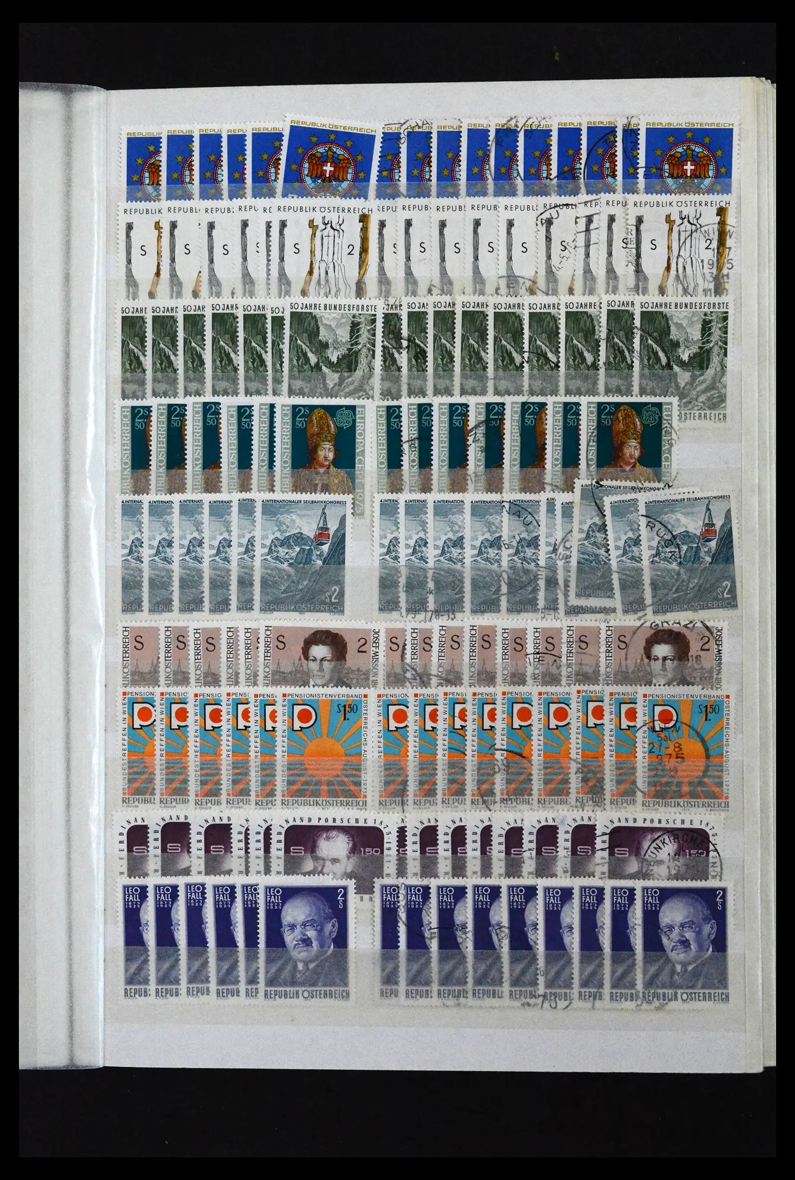 41939 0033 - Postzegelverzameling 41939 Oostenrijk voorraad 1965-2001.