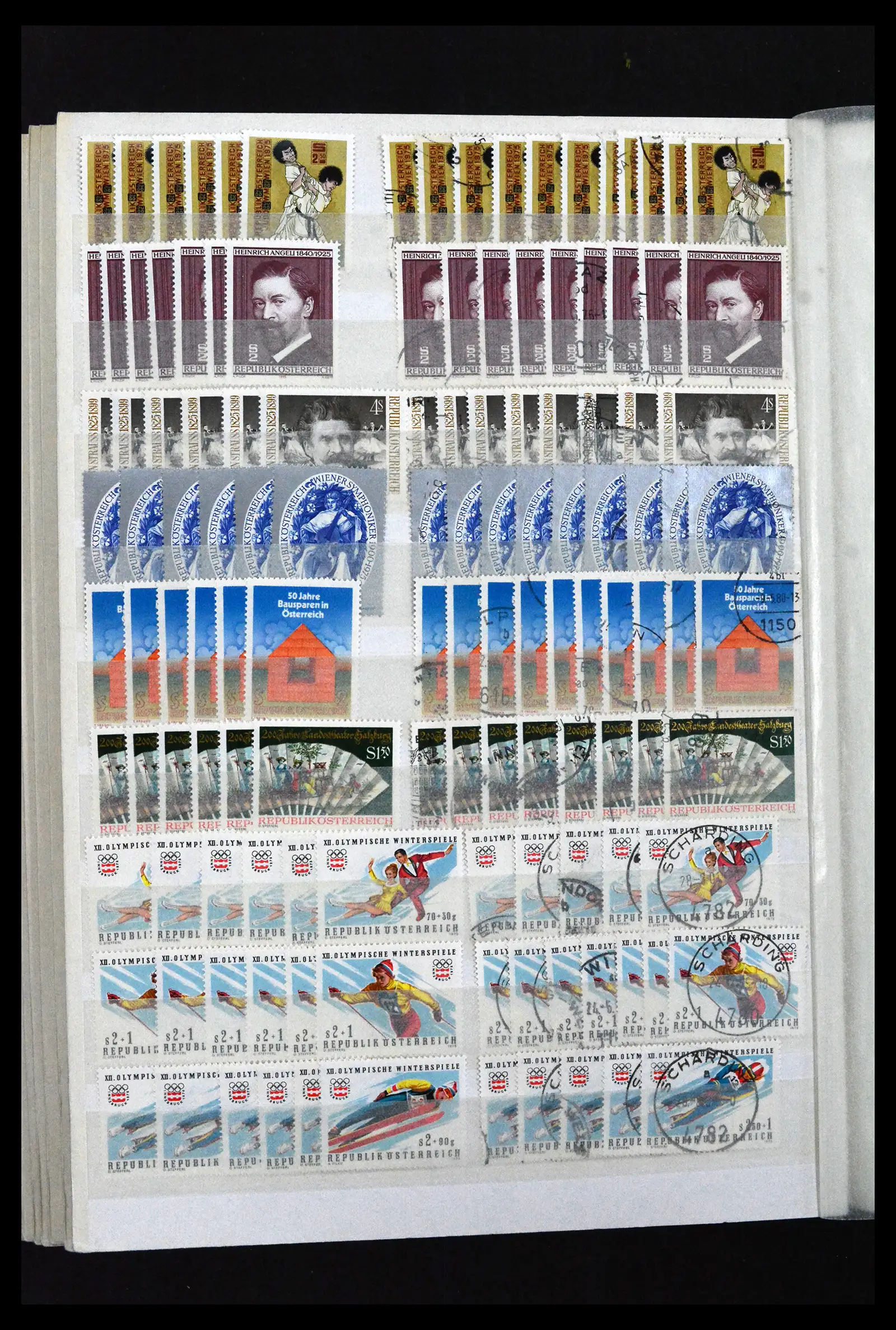 41939 0034 - Postzegelverzameling 41939 Oostenrijk voorraad 1965-2001.