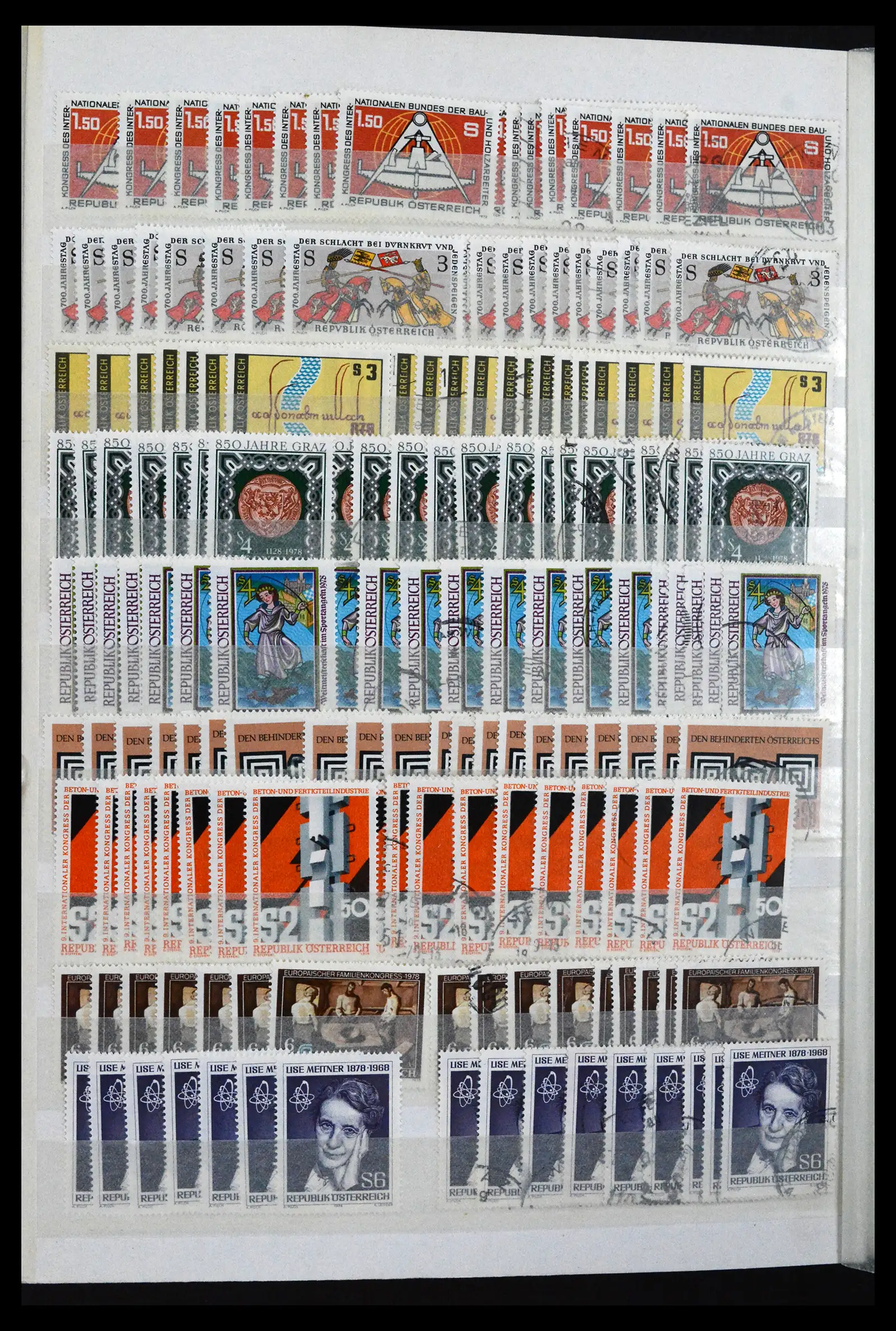 41939 0046 - Postzegelverzameling 41939 Oostenrijk voorraad 1965-2001.