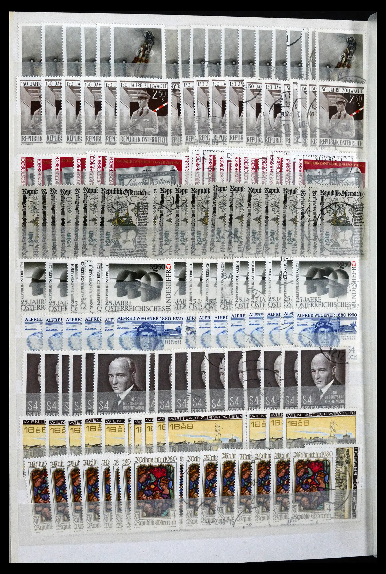 41939 0054 - Postzegelverzameling 41939 Oostenrijk voorraad 1965-2001.