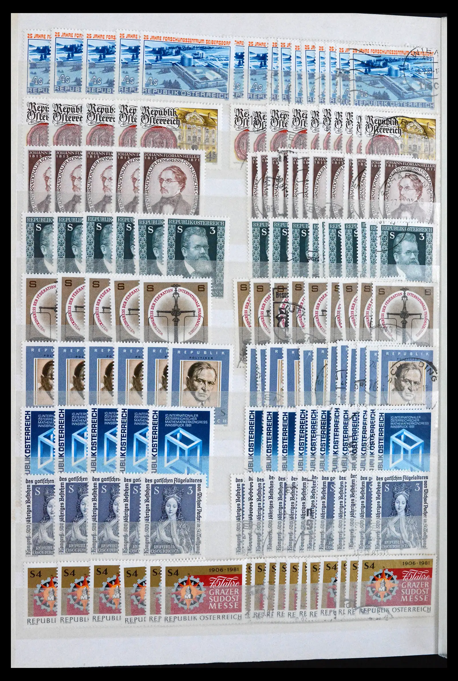 41939 0056 - Postzegelverzameling 41939 Oostenrijk voorraad 1965-2001.