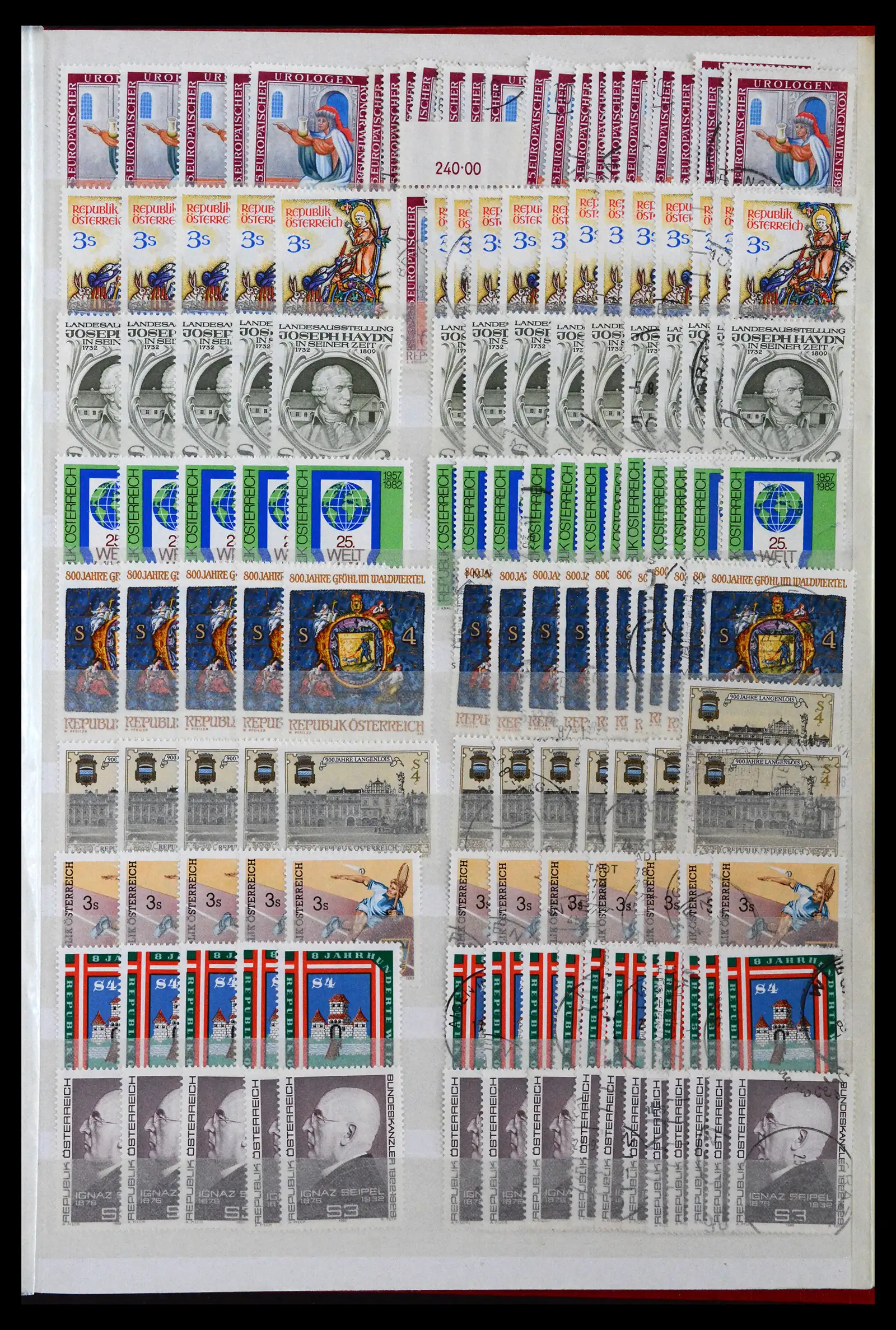 41939 0059 - Postzegelverzameling 41939 Oostenrijk voorraad 1965-2001.
