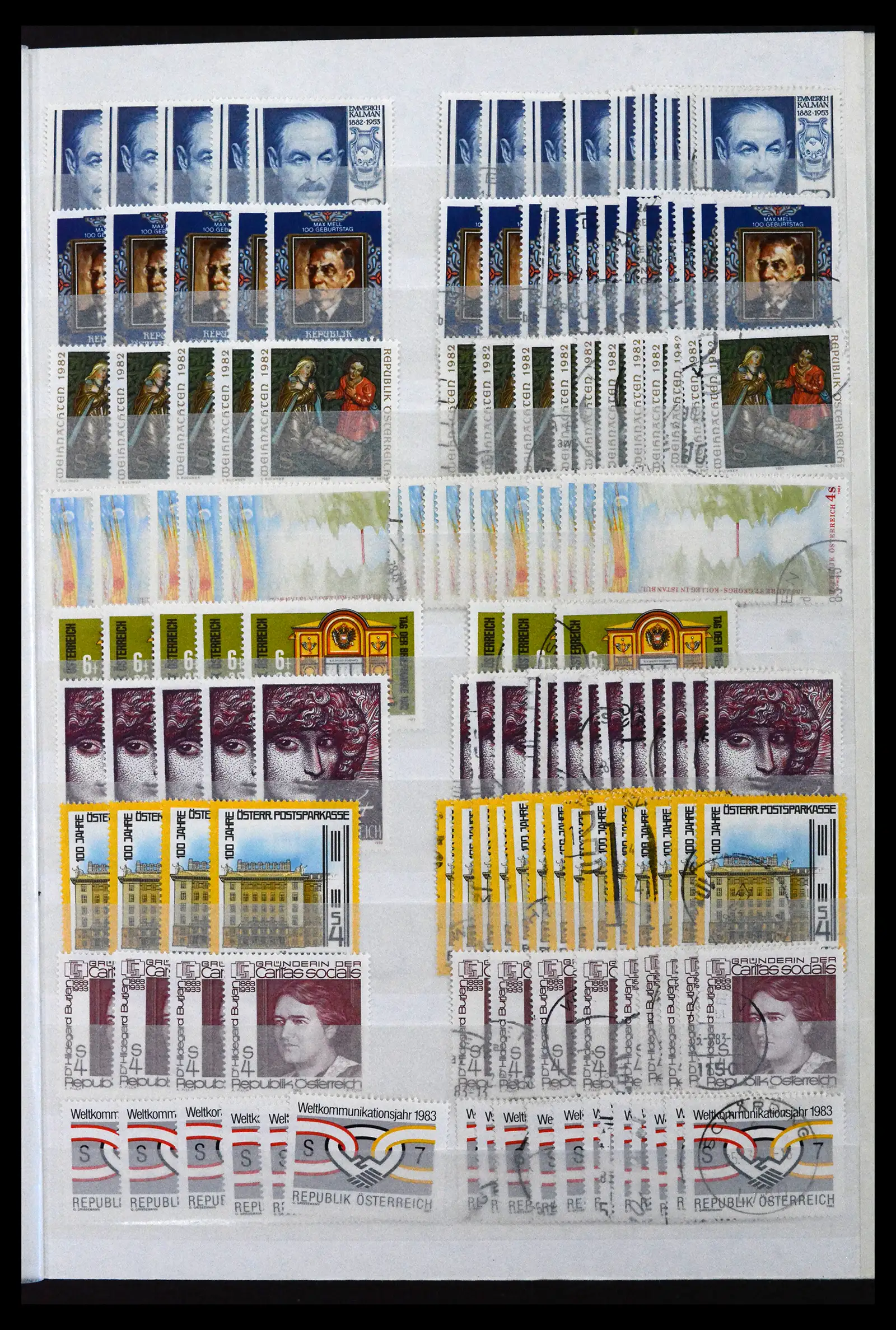 41939 0061 - Postzegelverzameling 41939 Oostenrijk voorraad 1965-2001.