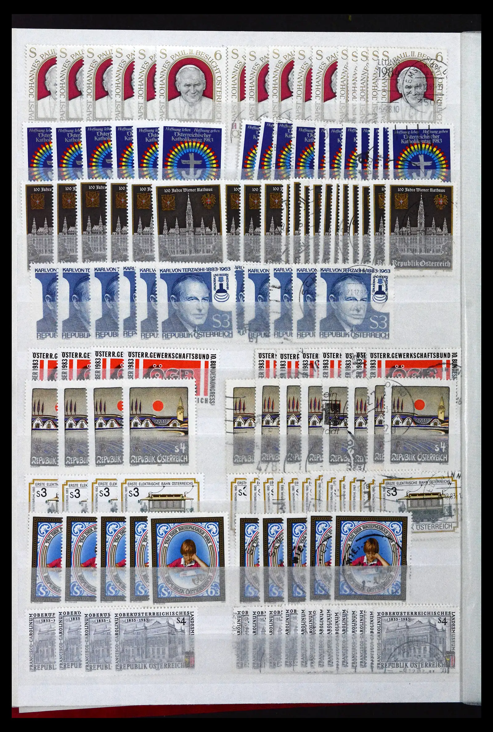 41939 0064 - Postzegelverzameling 41939 Oostenrijk voorraad 1965-2001.