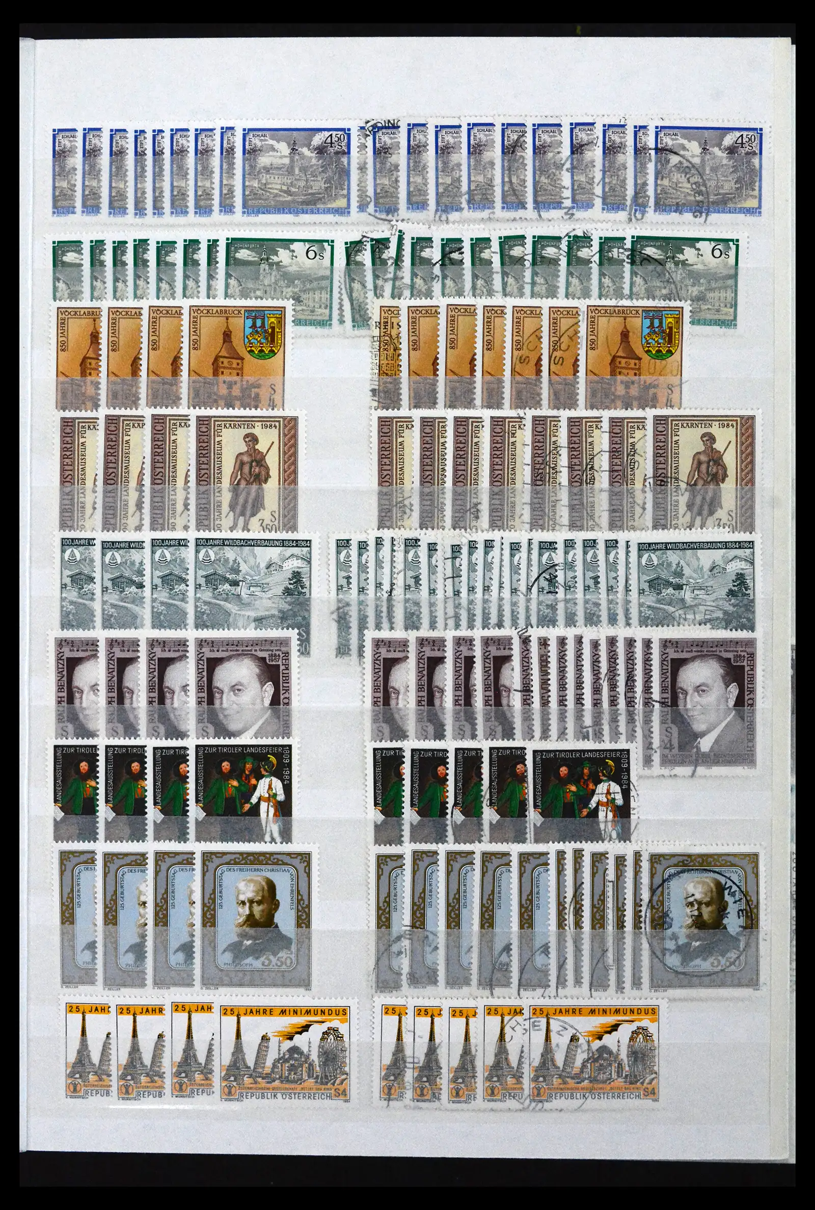 41939 0067 - Postzegelverzameling 41939 Oostenrijk voorraad 1965-2001.