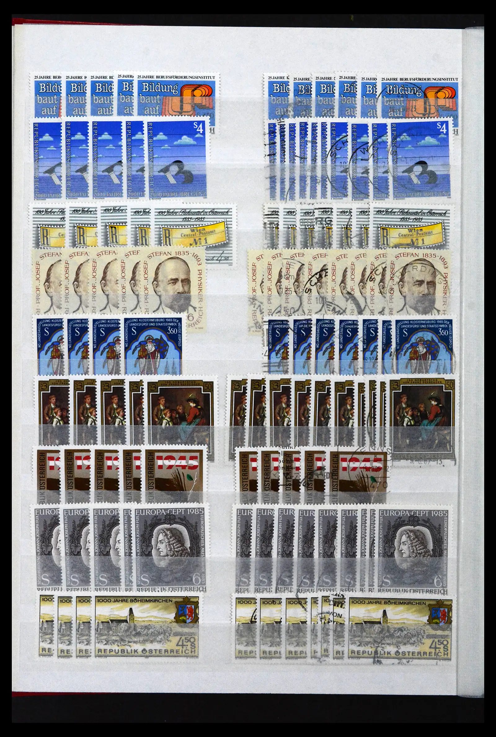 41939 0070 - Postzegelverzameling 41939 Oostenrijk voorraad 1965-2001.