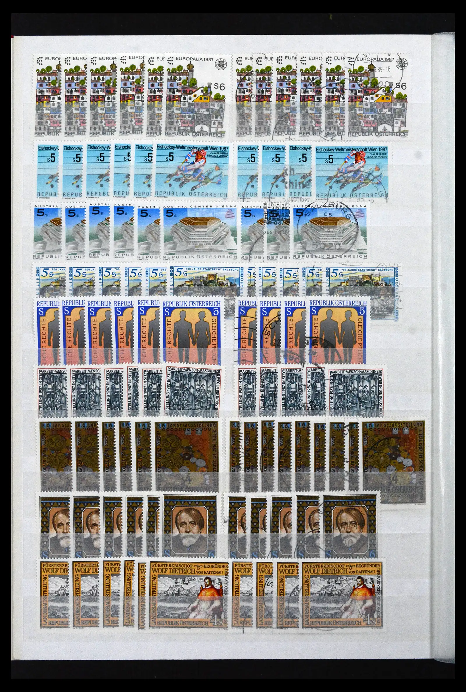 41939 0078 - Postzegelverzameling 41939 Oostenrijk voorraad 1965-2001.
