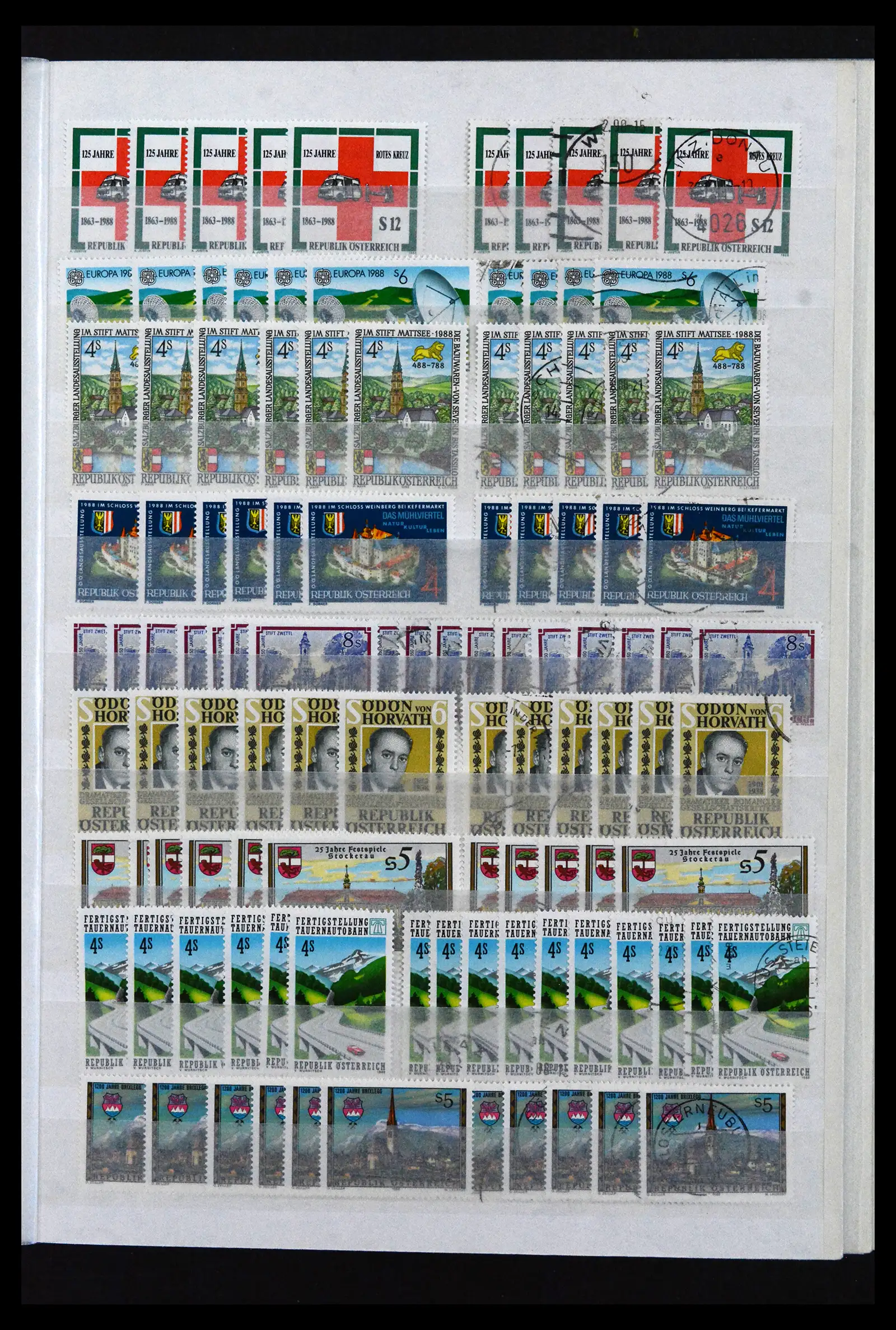 41939 0083 - Postzegelverzameling 41939 Oostenrijk voorraad 1965-2001.