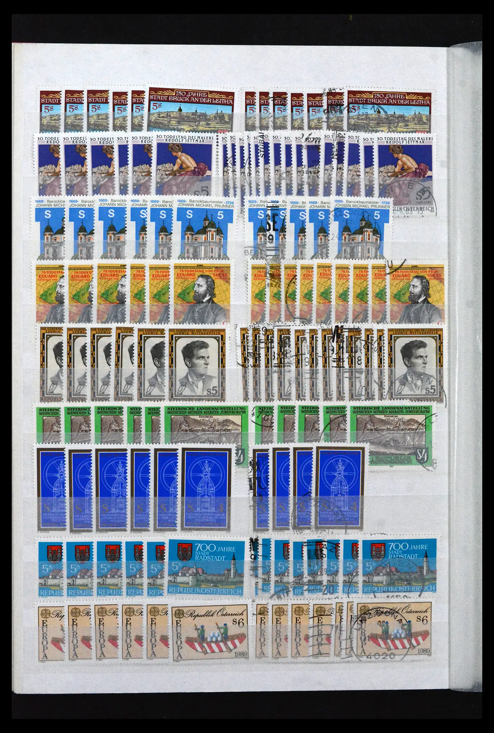41939 0086 - Postzegelverzameling 41939 Oostenrijk voorraad 1965-2001.