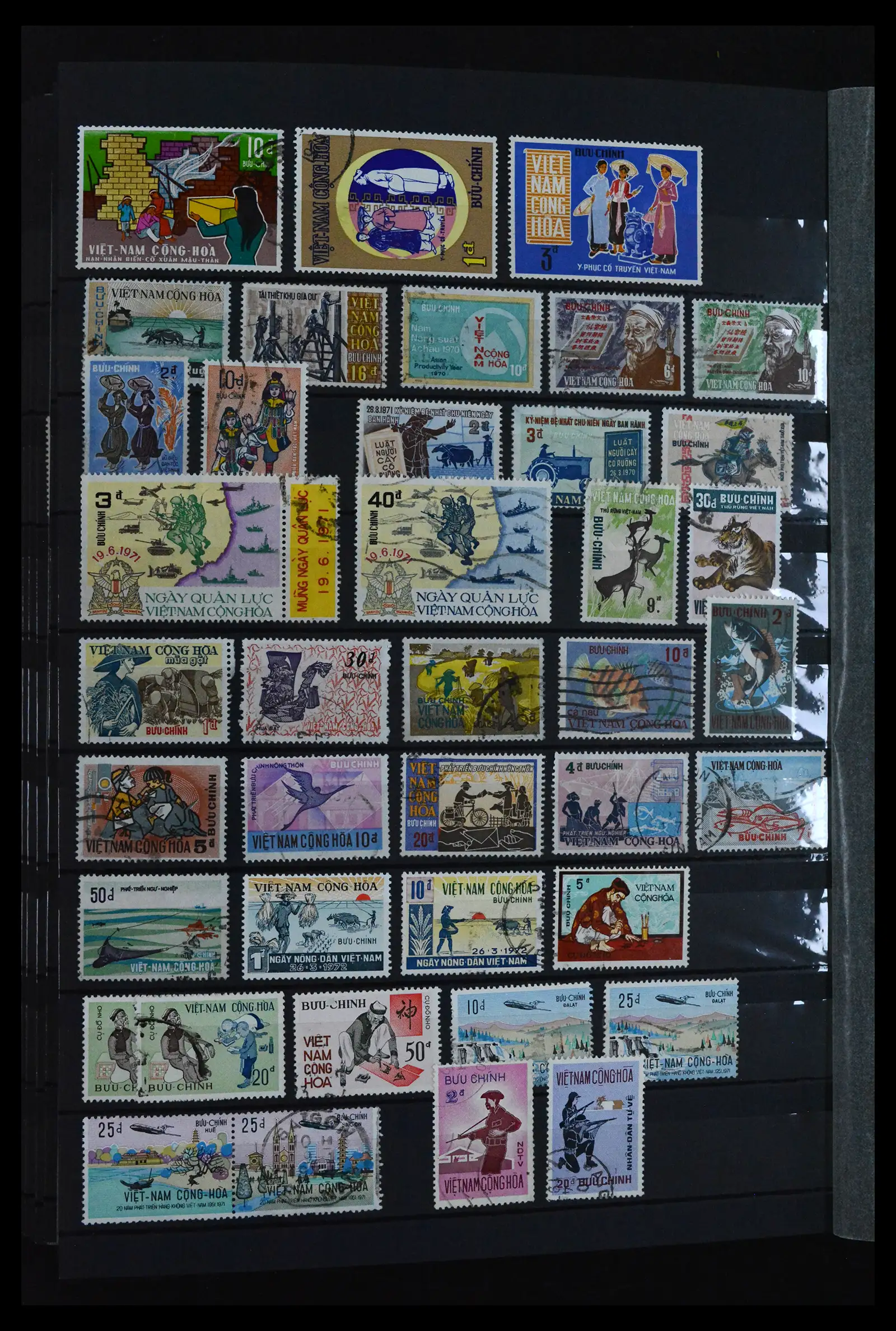 41942 0032 - Stamp collection 41942 Vietnam 1951-2014.