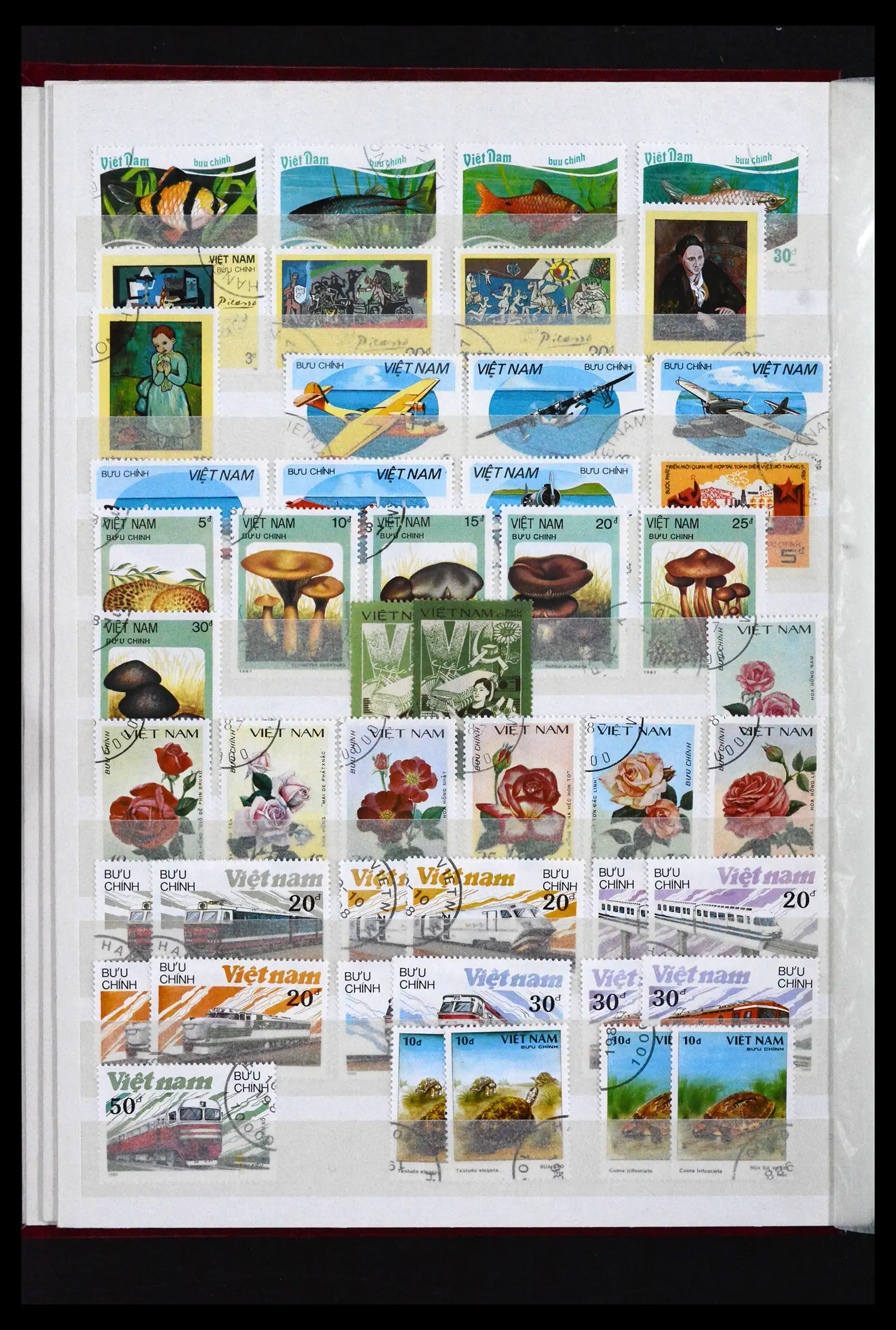 41942 0054 - Stamp collection 41942 Vietnam 1951-2014.