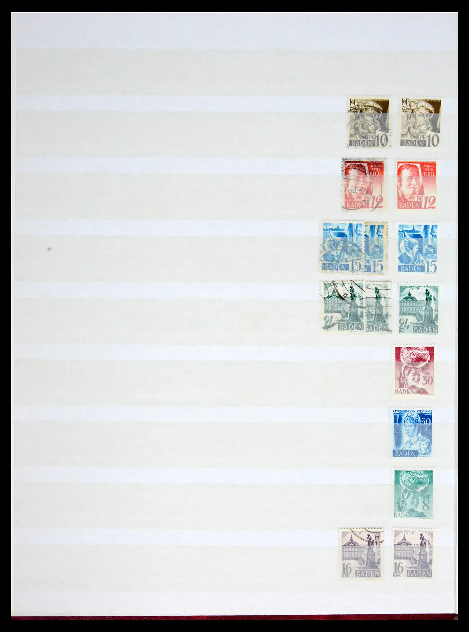 41943 0004 - Postzegelverzameling 41943 Duitsland Franse Zone 1945-1949.