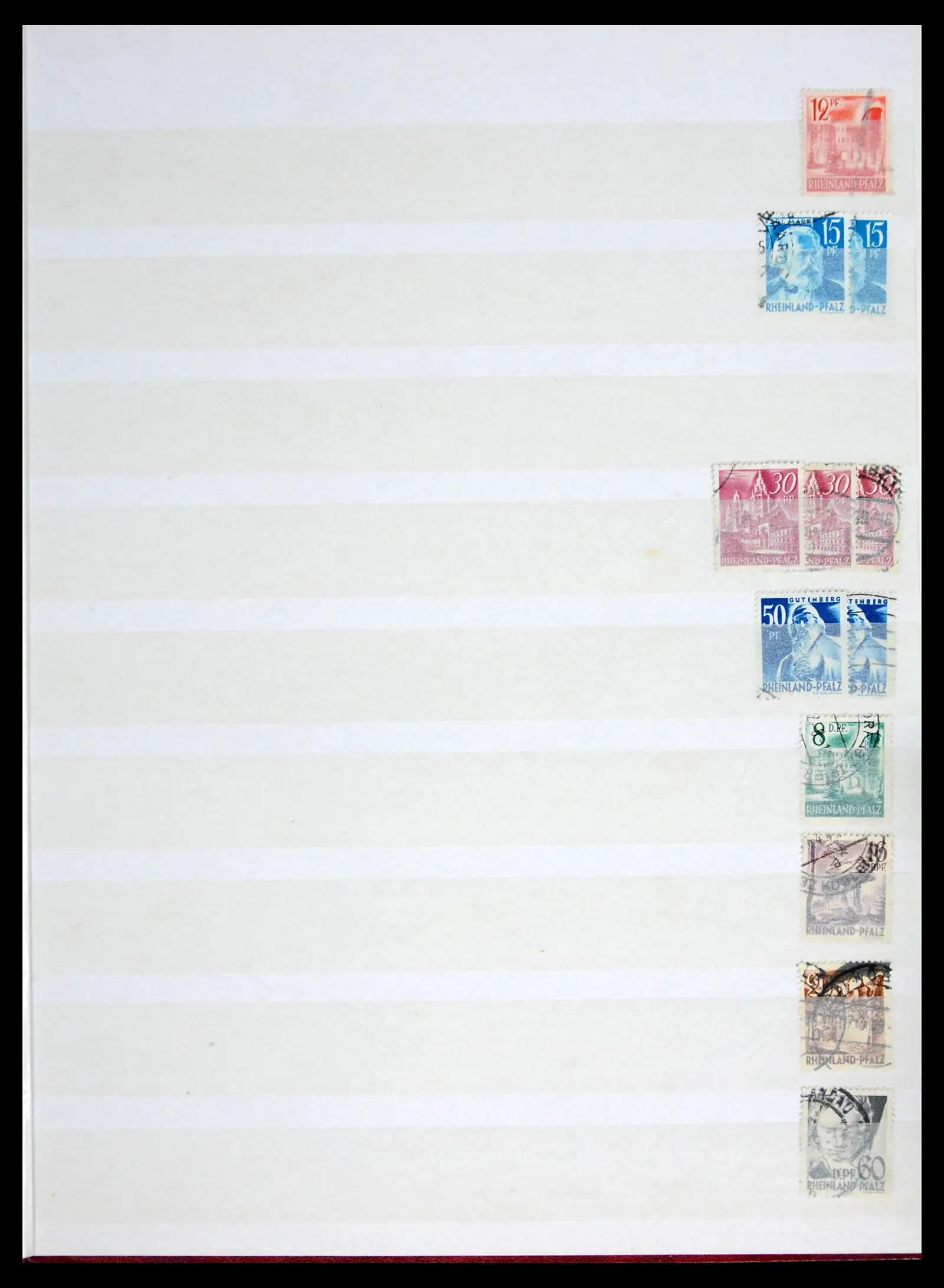 41943 0011 - Postzegelverzameling 41943 Duitsland Franse Zone 1945-1949.