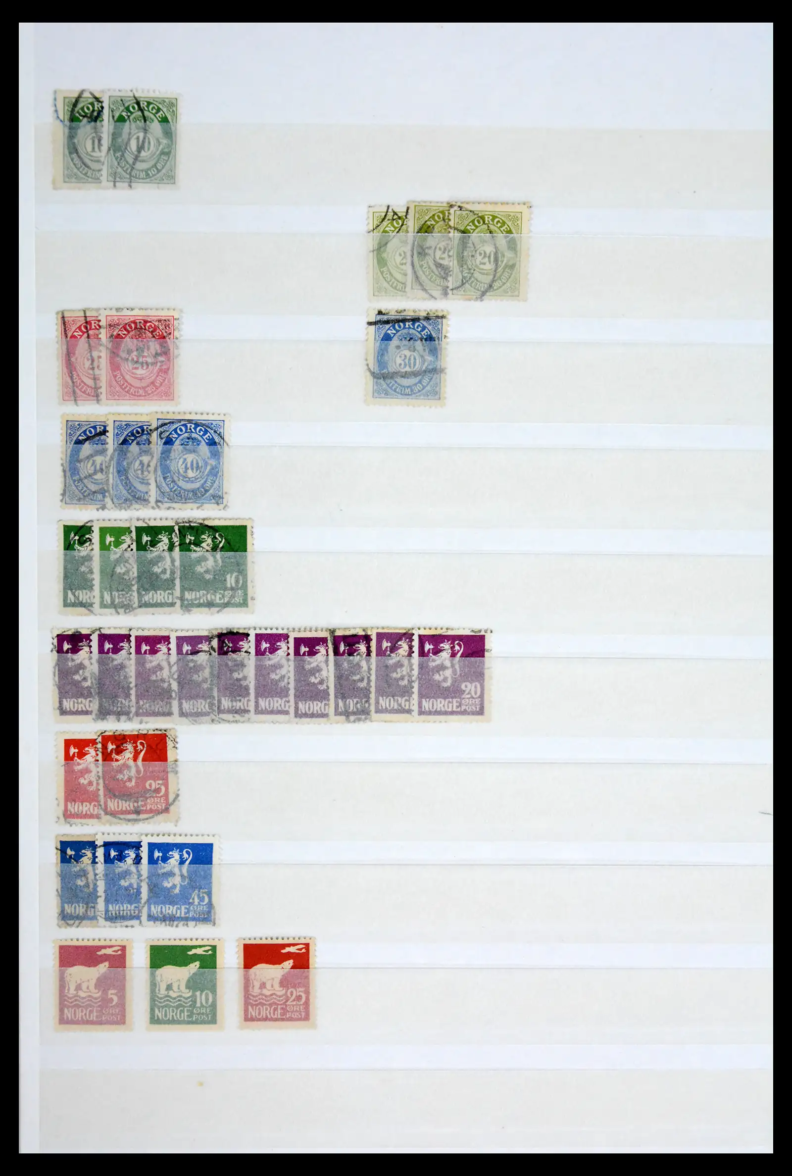 41944 0004 - Stamp collection 41944 Norway 1856-2008.