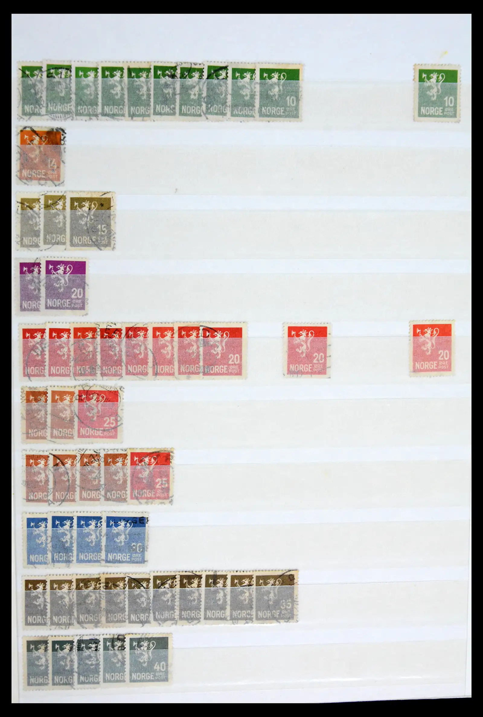 41944 0005 - Stamp collection 41944 Norway 1856-2008.