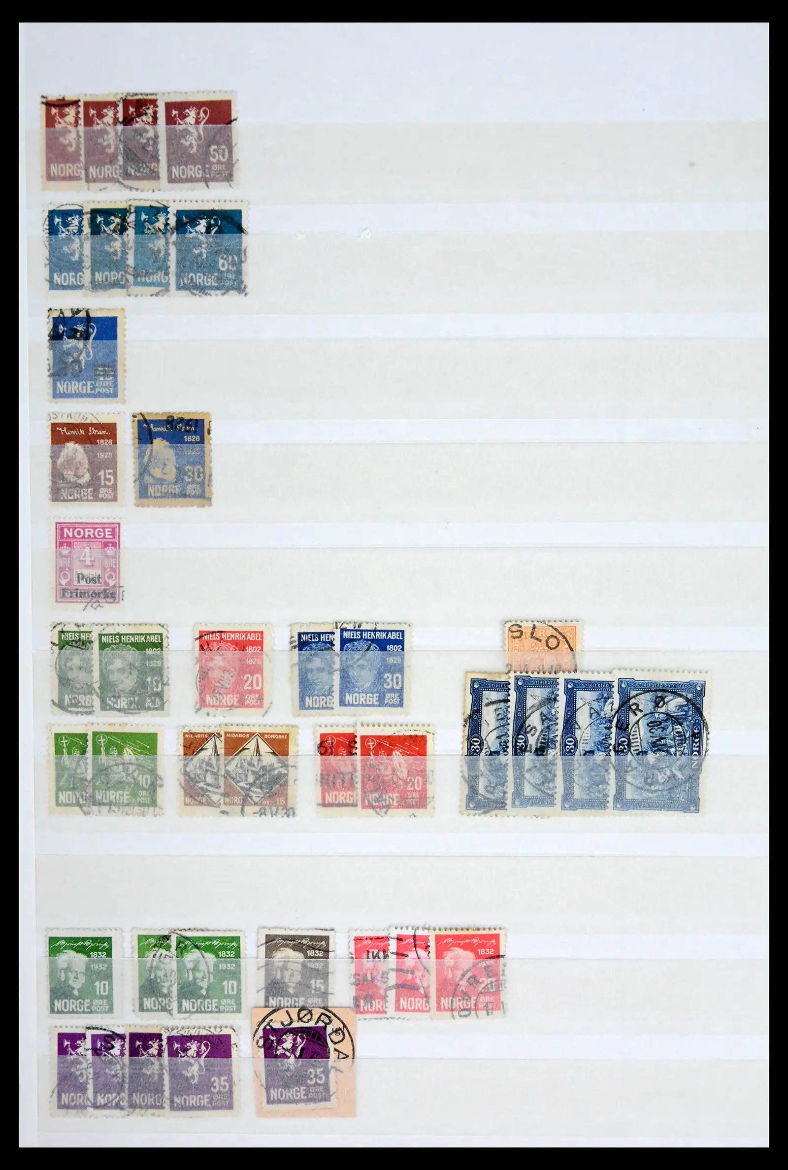 41944 0006 - Stamp collection 41944 Norway 1856-2008.