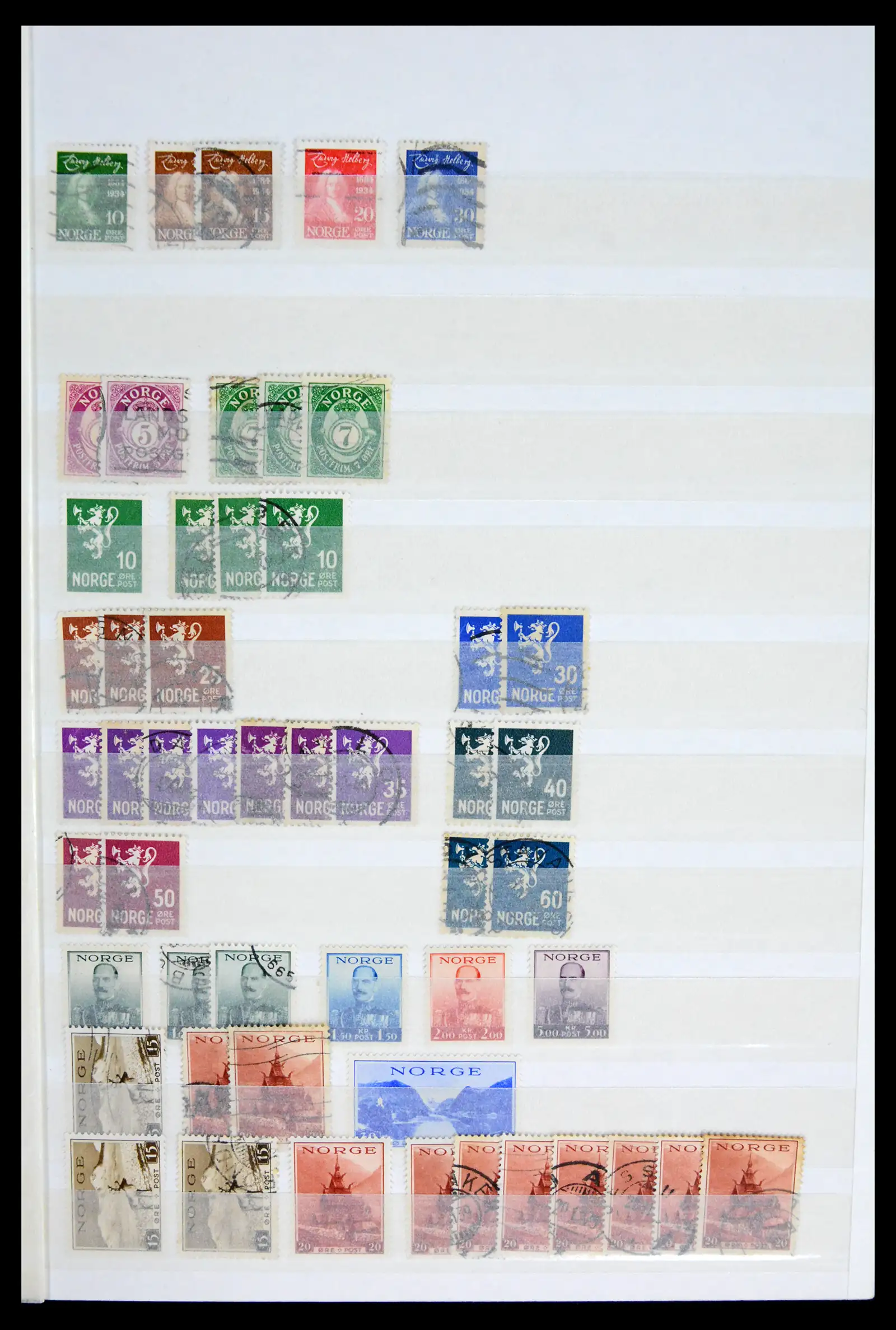 41944 0007 - Stamp collection 41944 Norway 1856-2008.