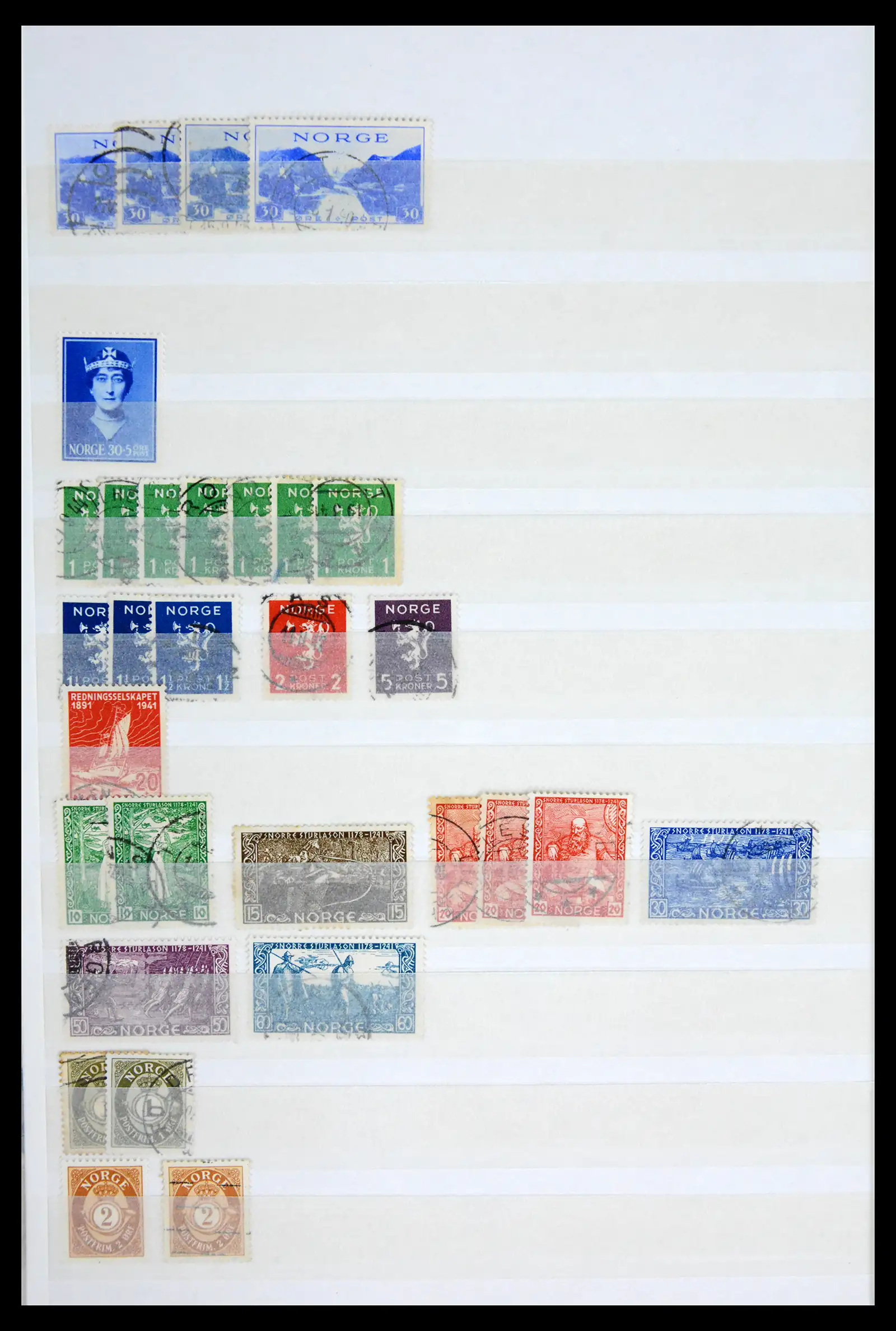41944 0008 - Stamp collection 41944 Norway 1856-2008.