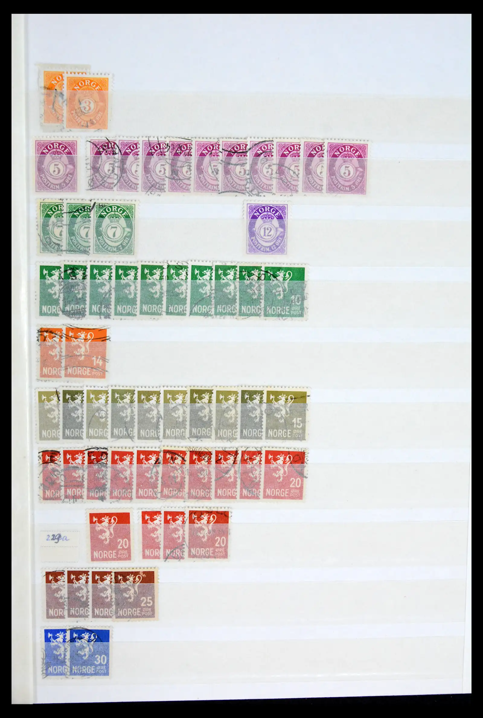41944 0009 - Stamp collection 41944 Norway 1856-2008.