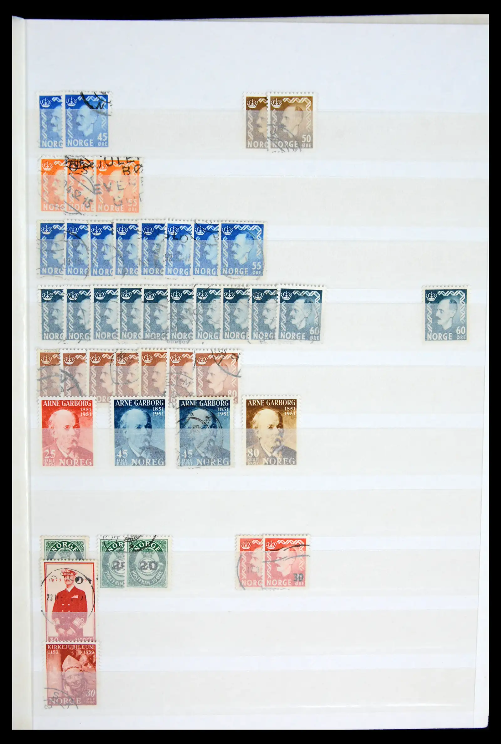 41944 0015 - Stamp collection 41944 Norway 1856-2008.