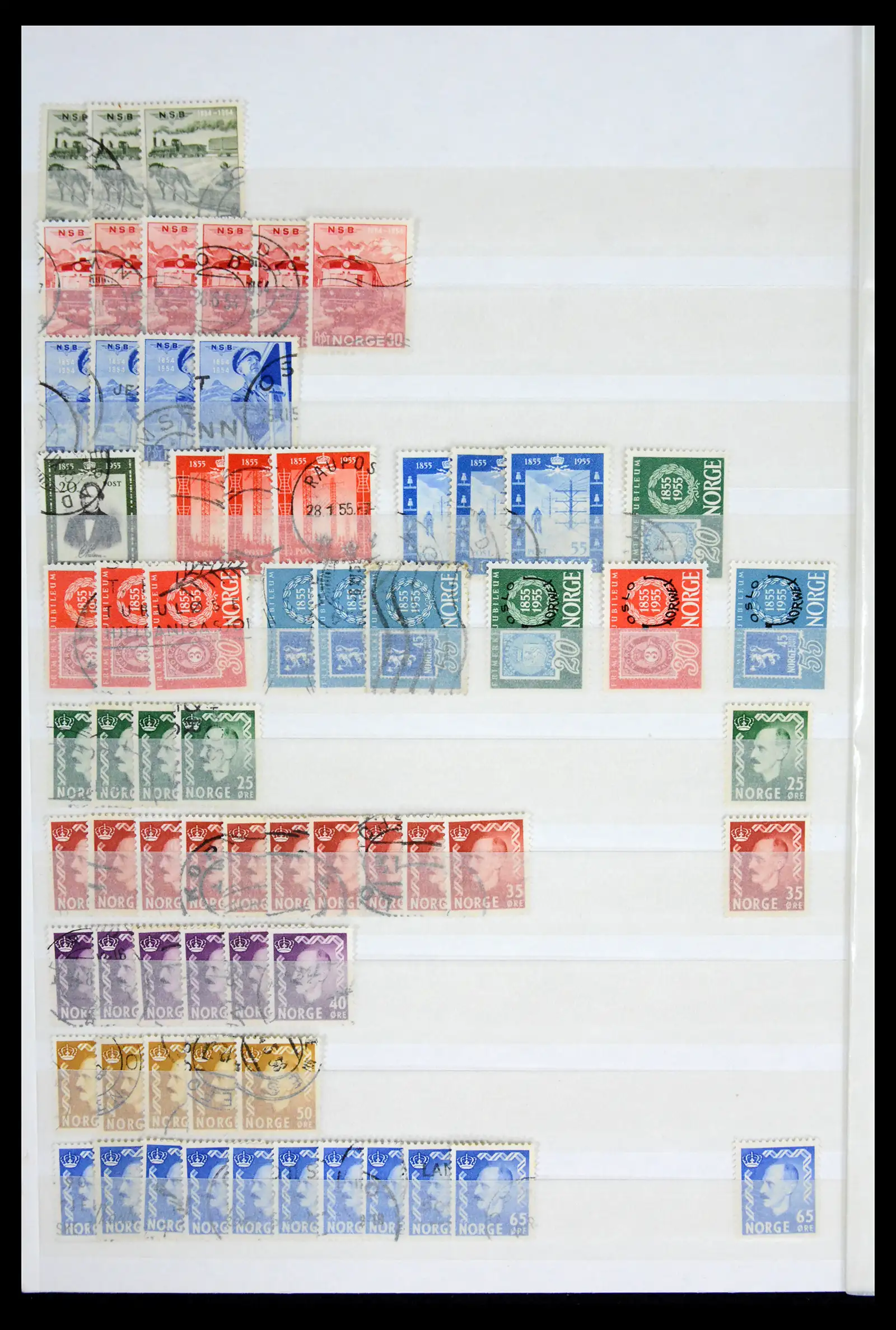 41944 0016 - Stamp collection 41944 Norway 1856-2008.