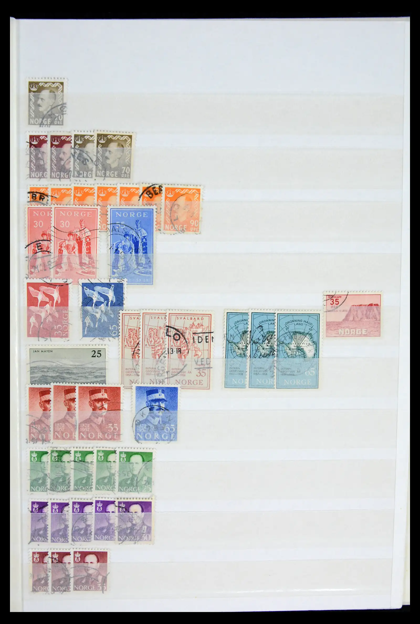 41944 0017 - Stamp collection 41944 Norway 1856-2008.