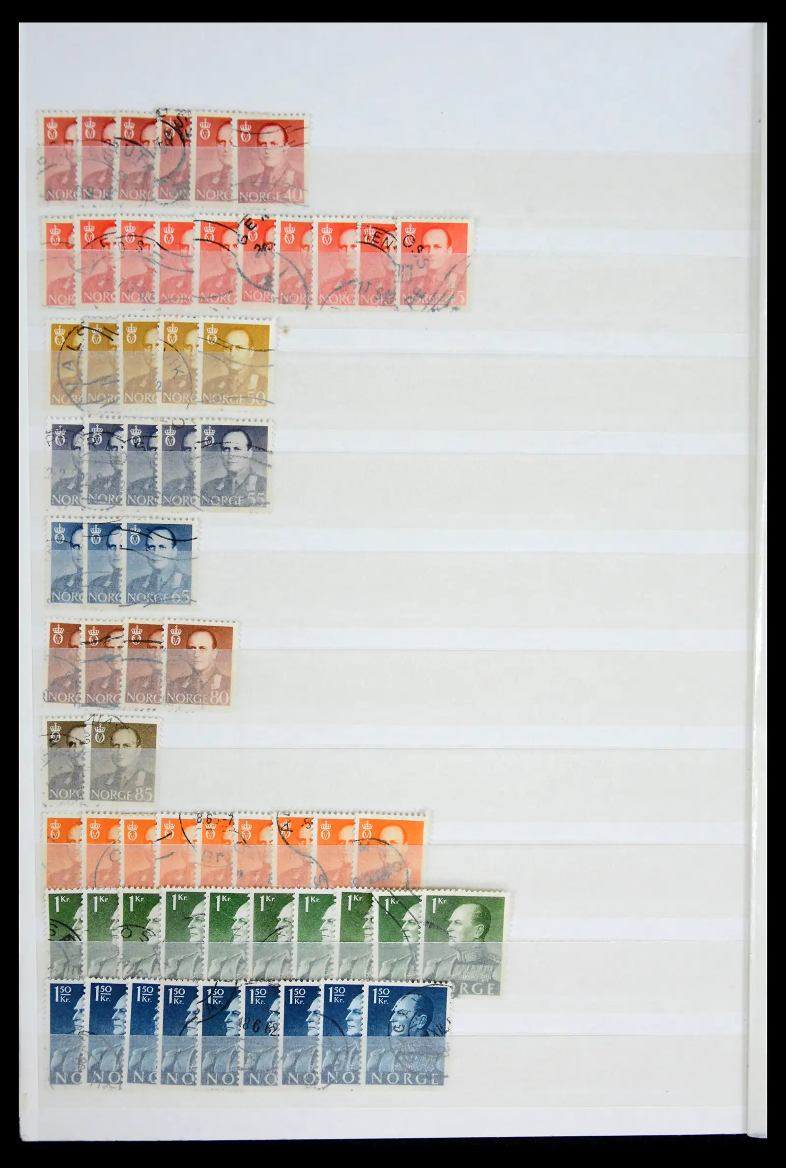 41944 0018 - Stamp collection 41944 Norway 1856-2008.