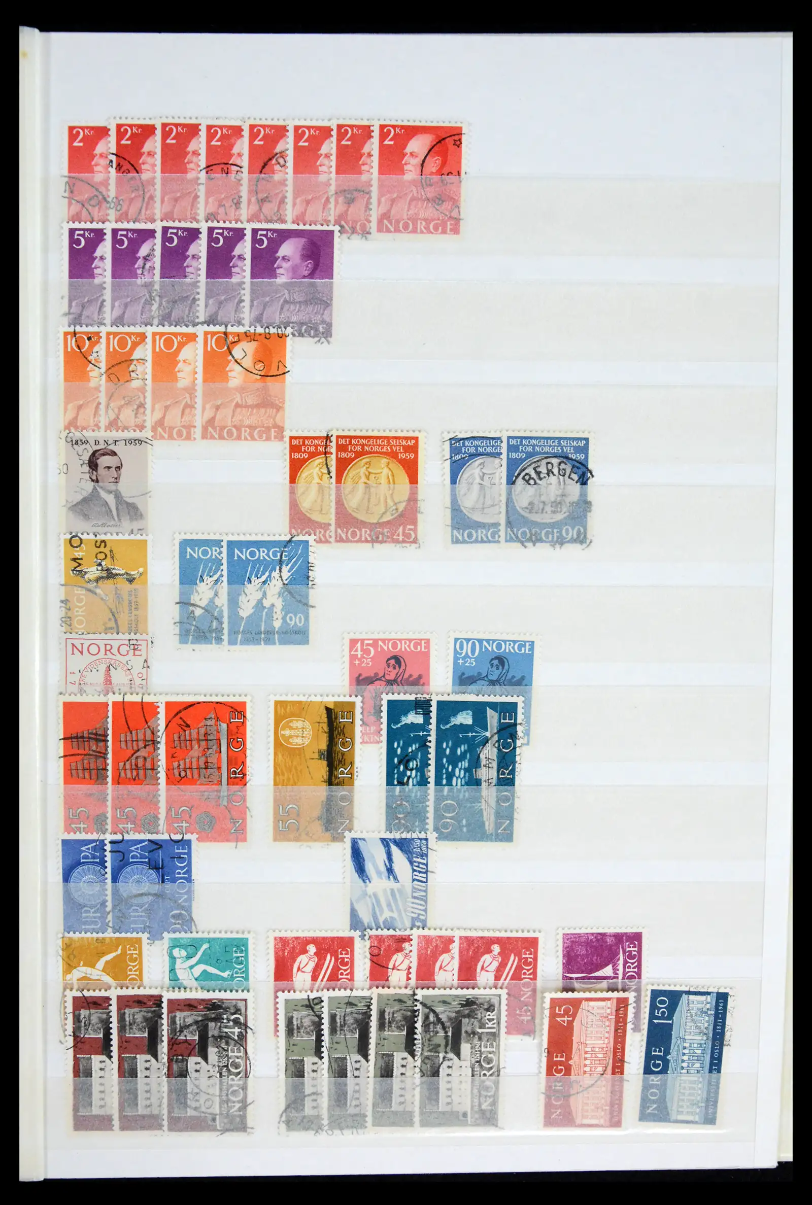 41944 0019 - Stamp collection 41944 Norway 1856-2008.