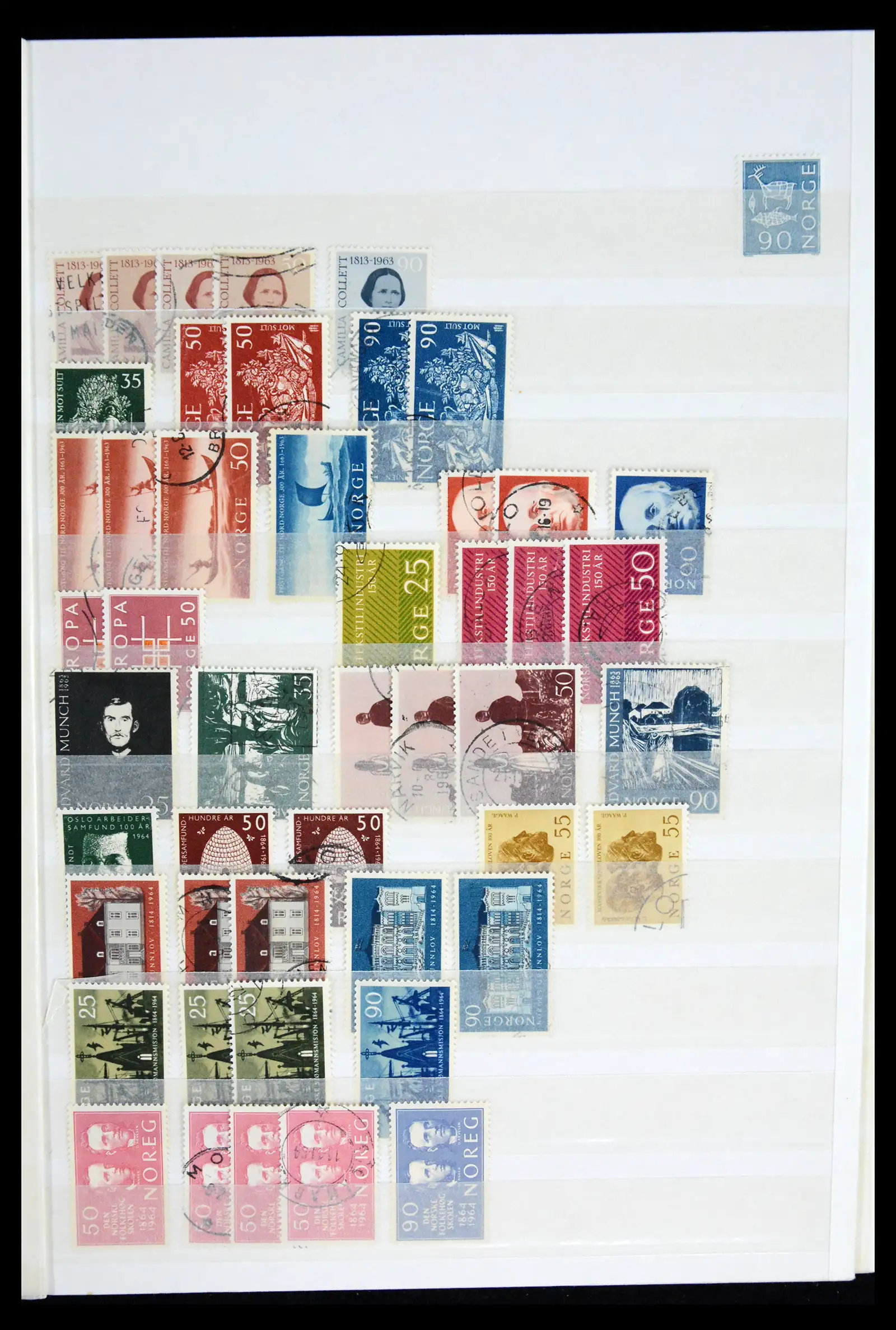 41944 0023 - Stamp collection 41944 Norway 1856-2008.