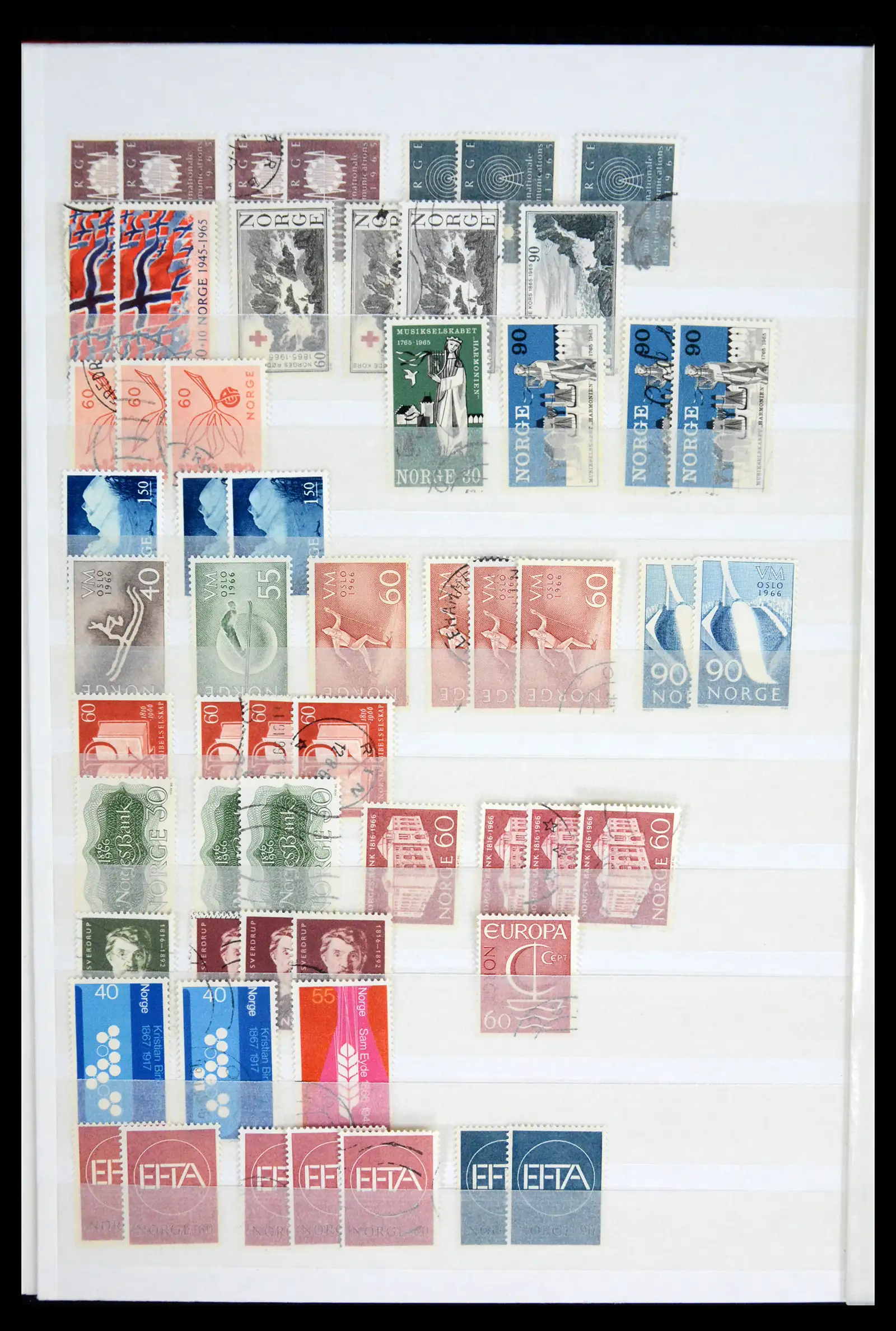 41944 0024 - Stamp collection 41944 Norway 1856-2008.