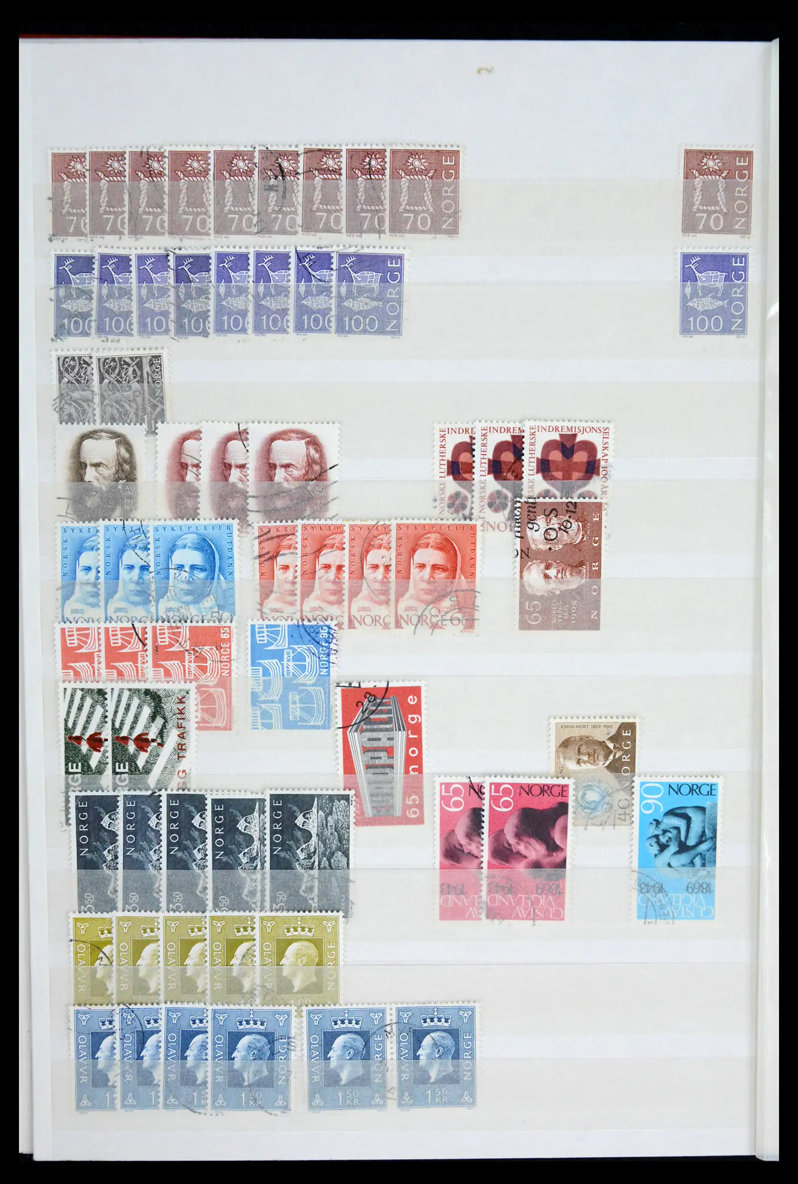41944 0026 - Stamp collection 41944 Norway 1856-2008.