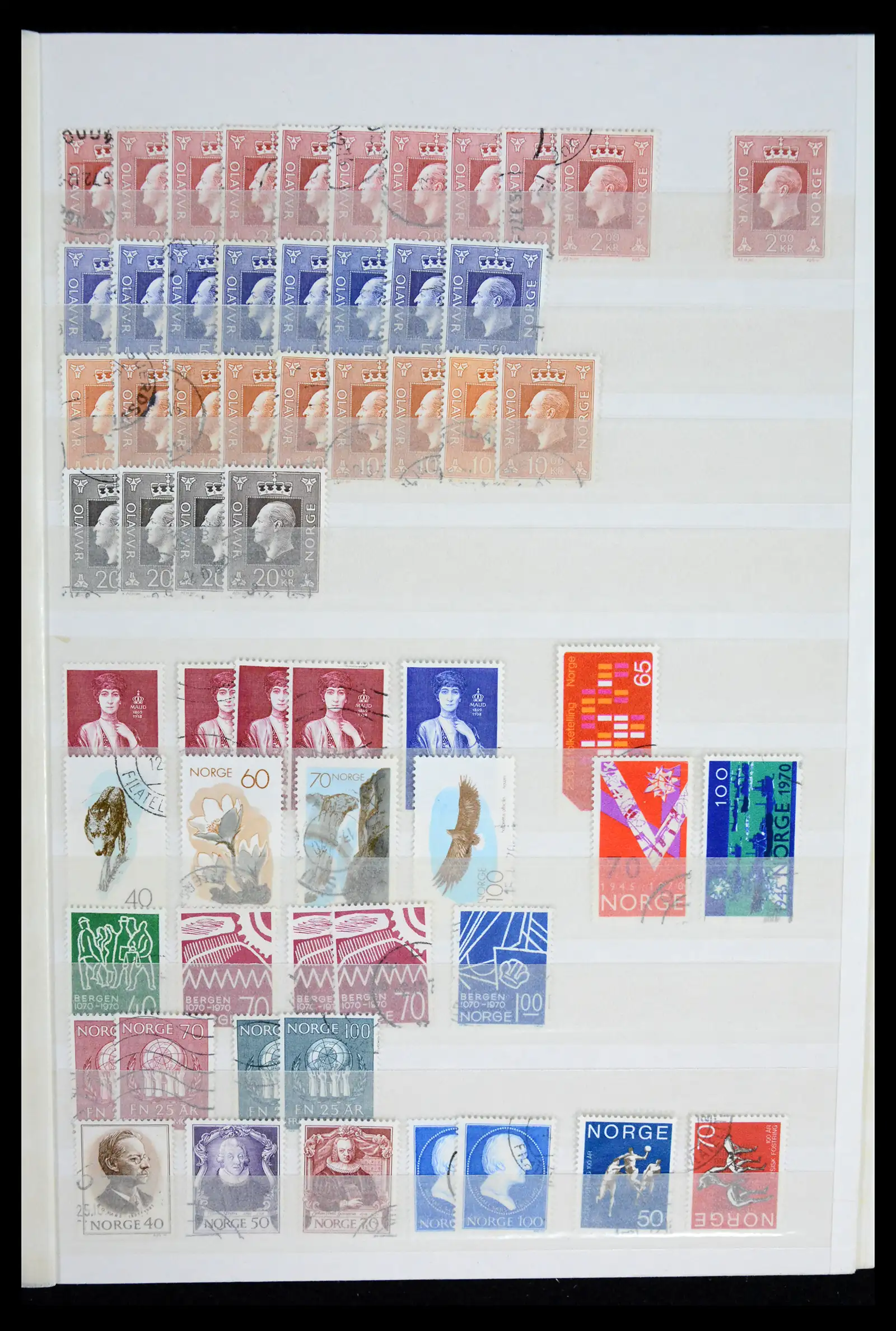 41944 0027 - Stamp collection 41944 Norway 1856-2008.