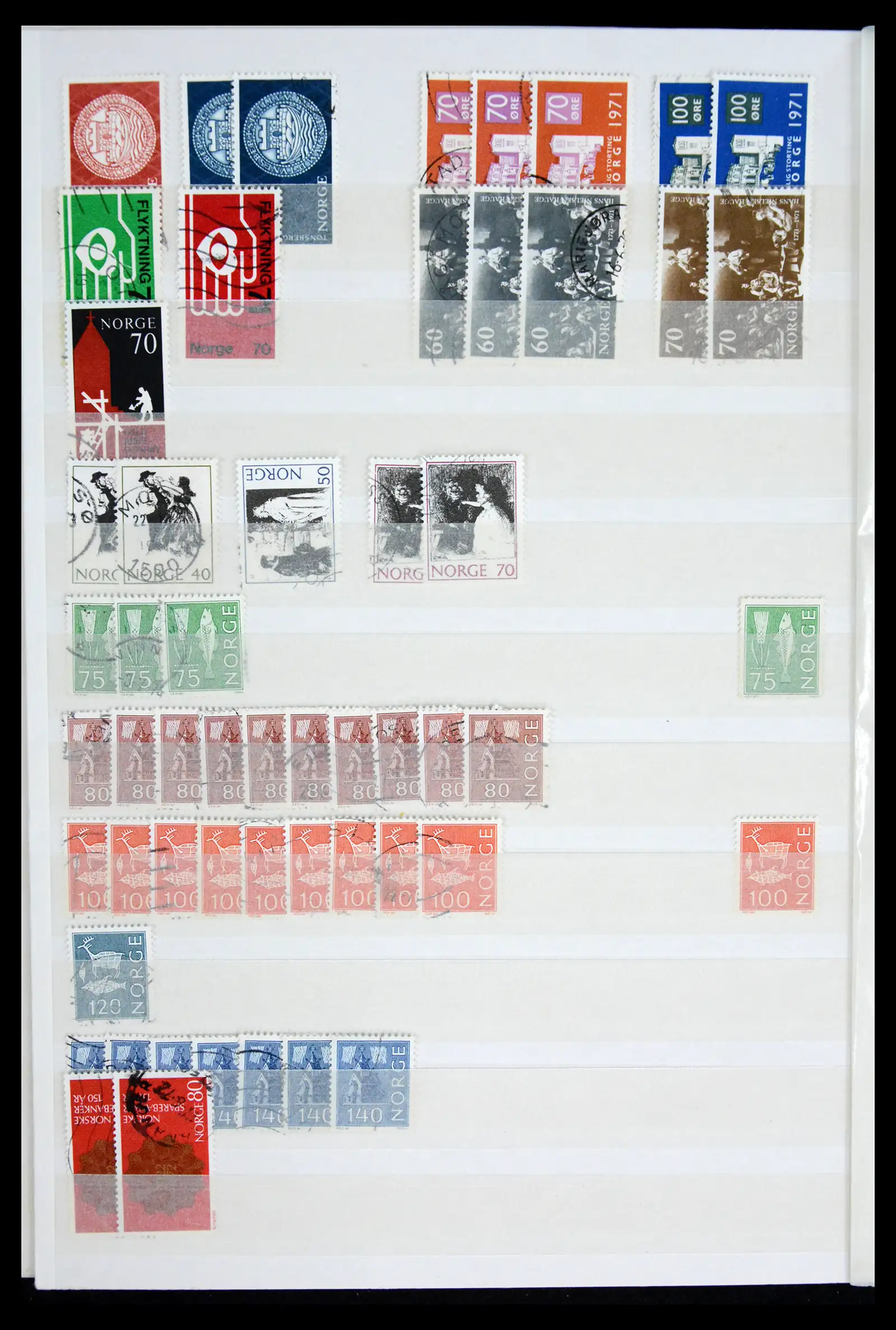41944 0028 - Stamp collection 41944 Norway 1856-2008.