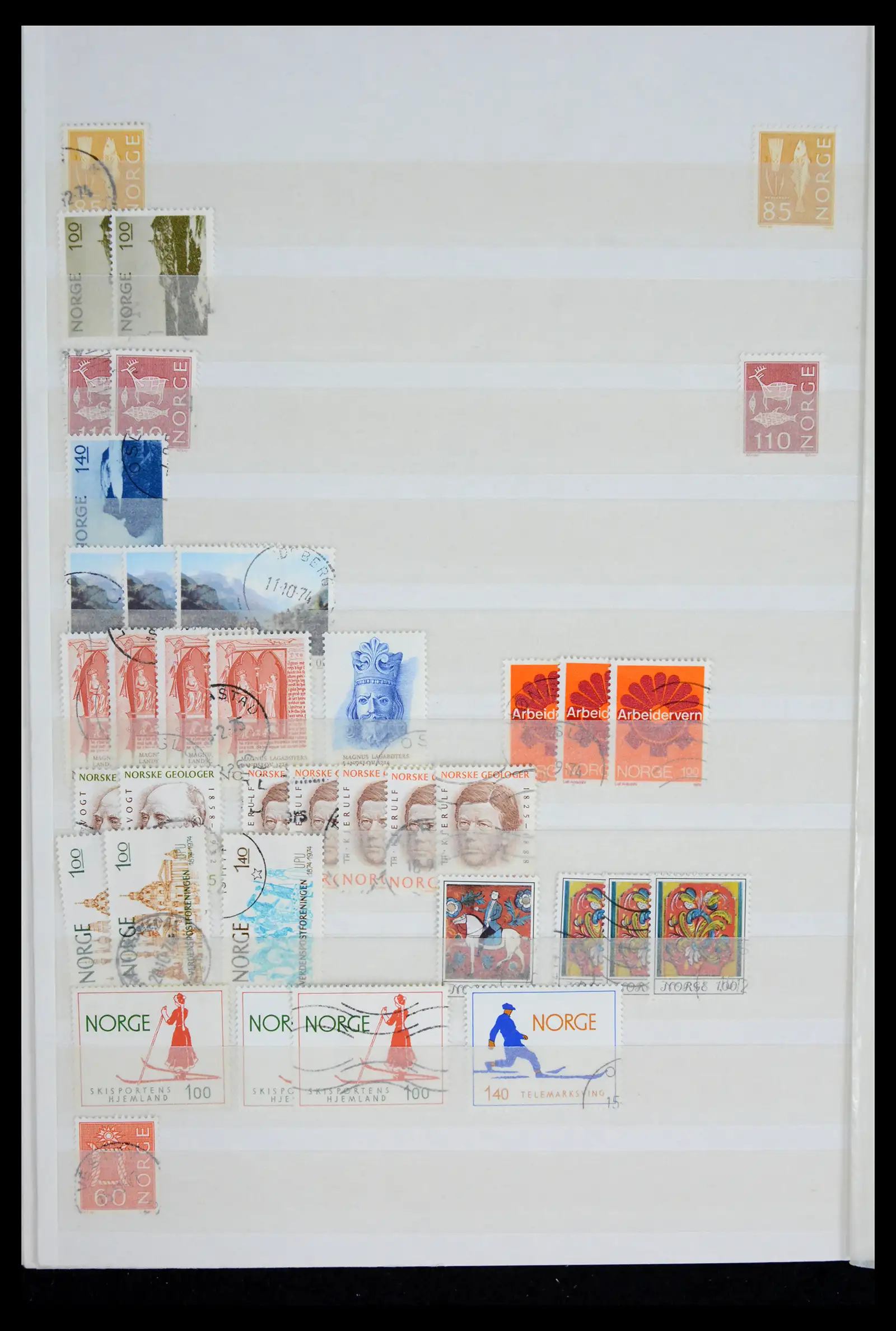 41944 0030 - Stamp collection 41944 Norway 1856-2008.