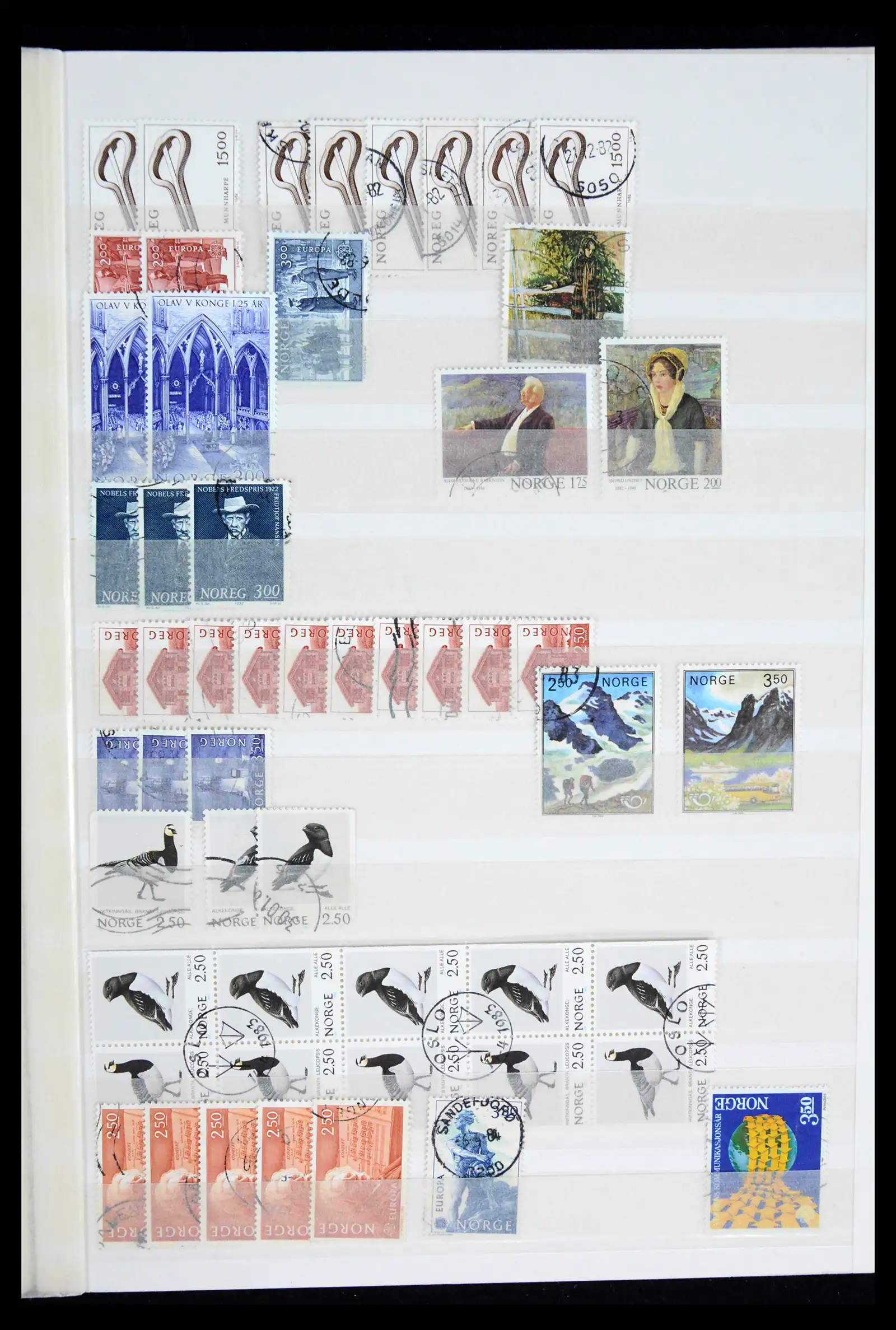 41944 0037 - Stamp collection 41944 Norway 1856-2008.