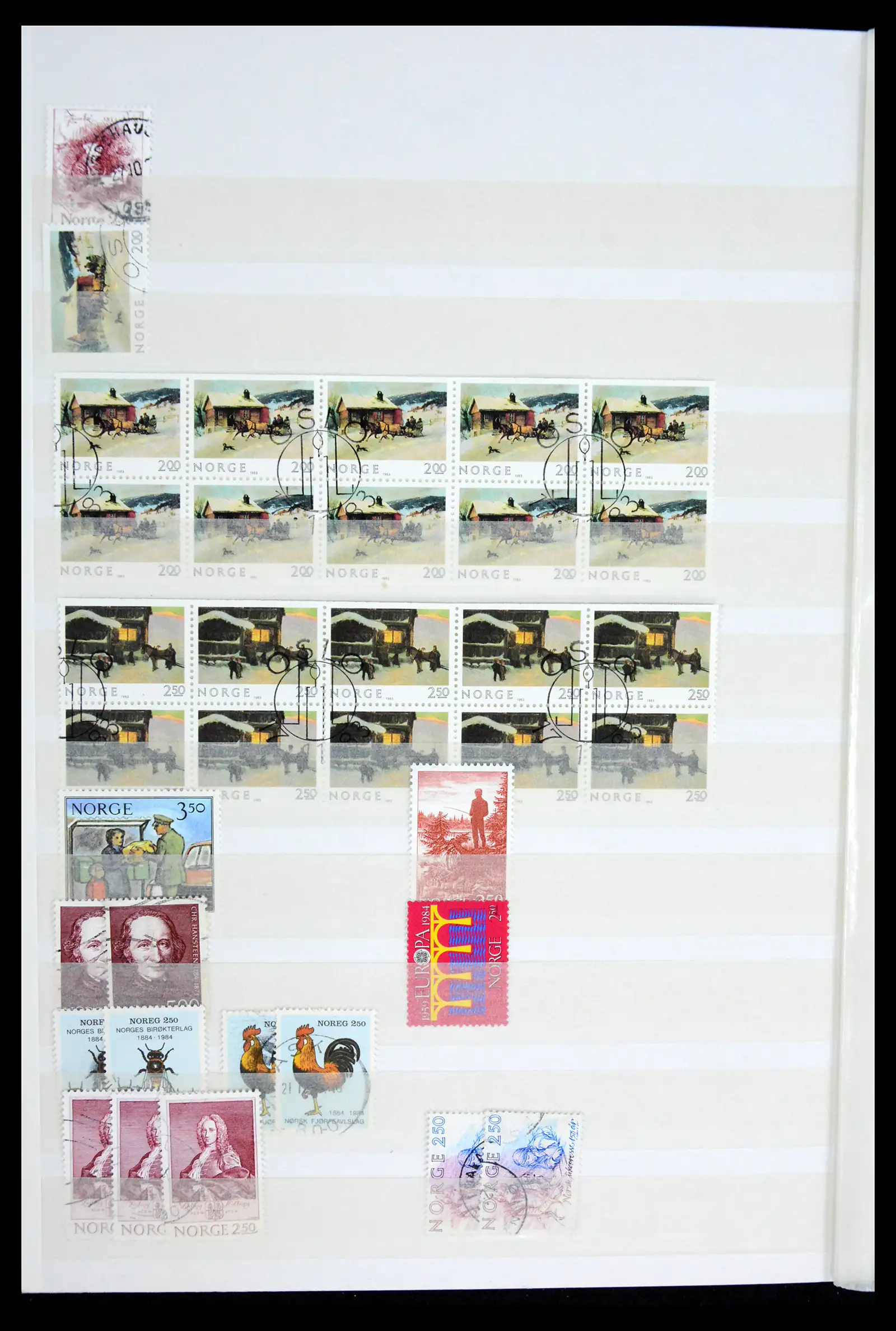 41944 0038 - Stamp collection 41944 Norway 1856-2008.